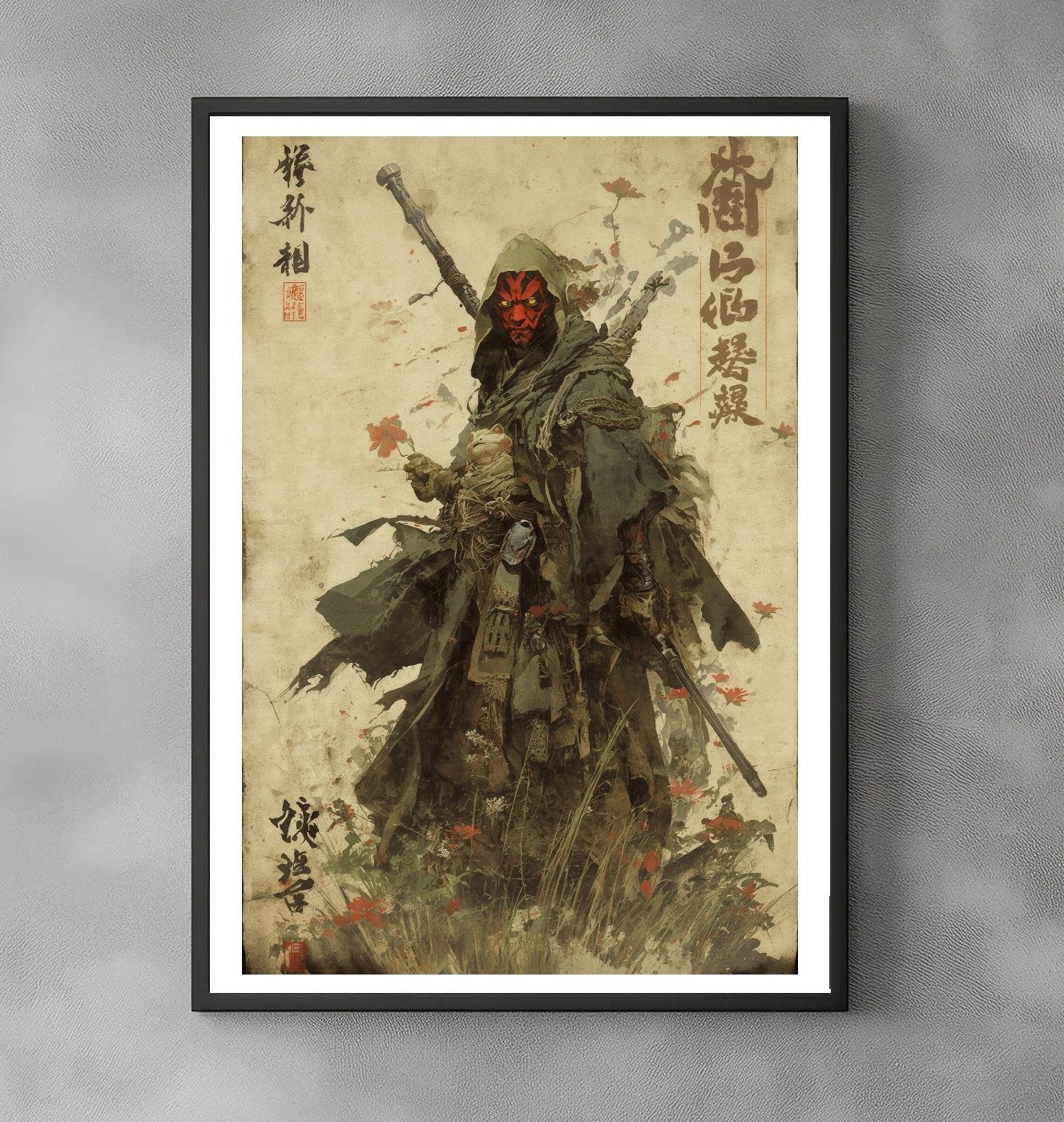 Sato Hageshi - Fallen Sith, Darth Maul - Signed and Numbered 2/10