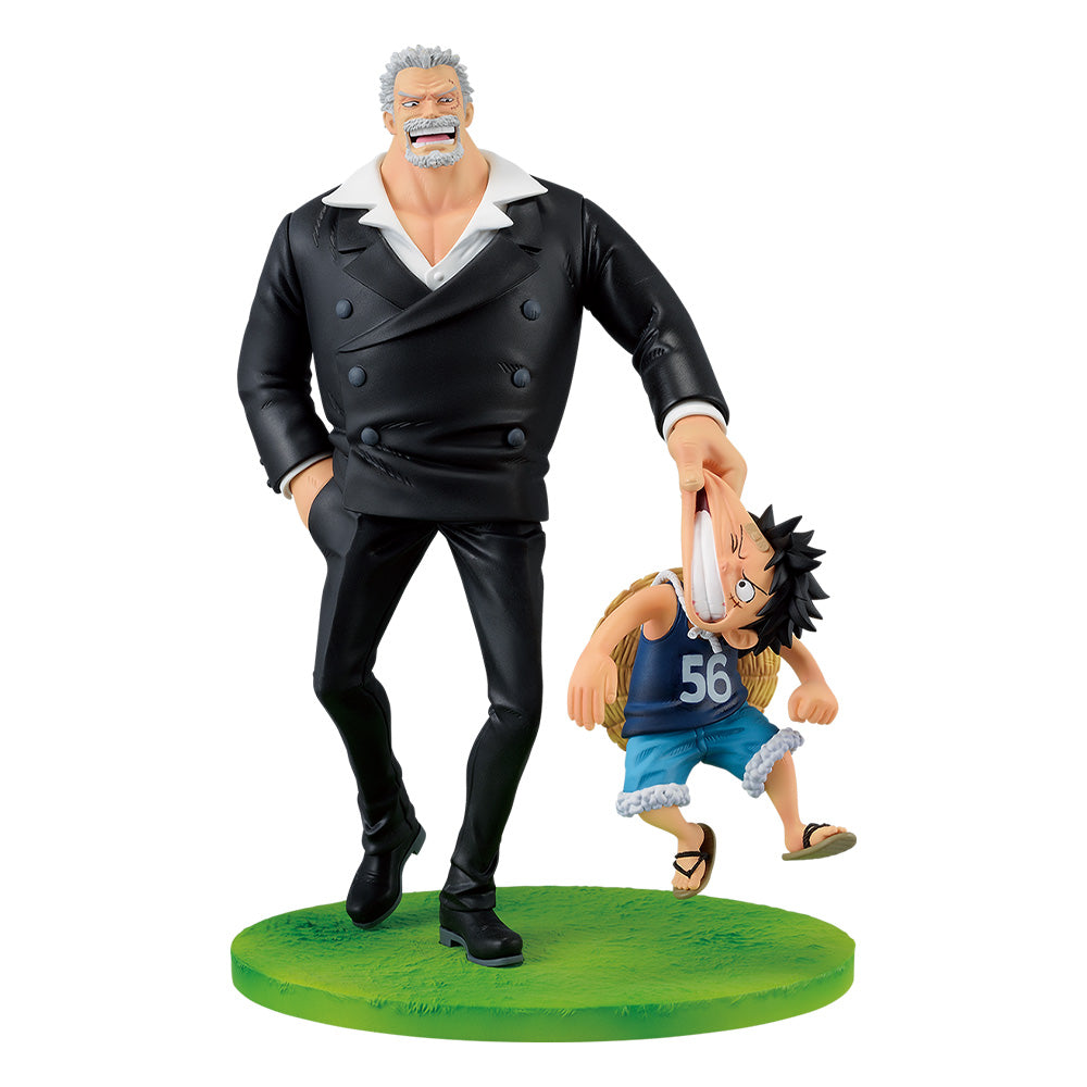 One Piece Luffy Garp Figure