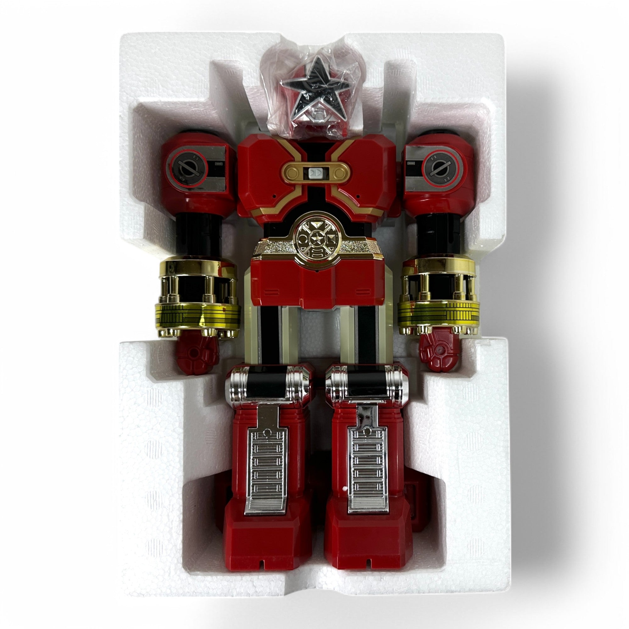 Bandai Chouriki Sentai Ohranger DX Red Puncher Deluxe Mecha Ohranger 1995