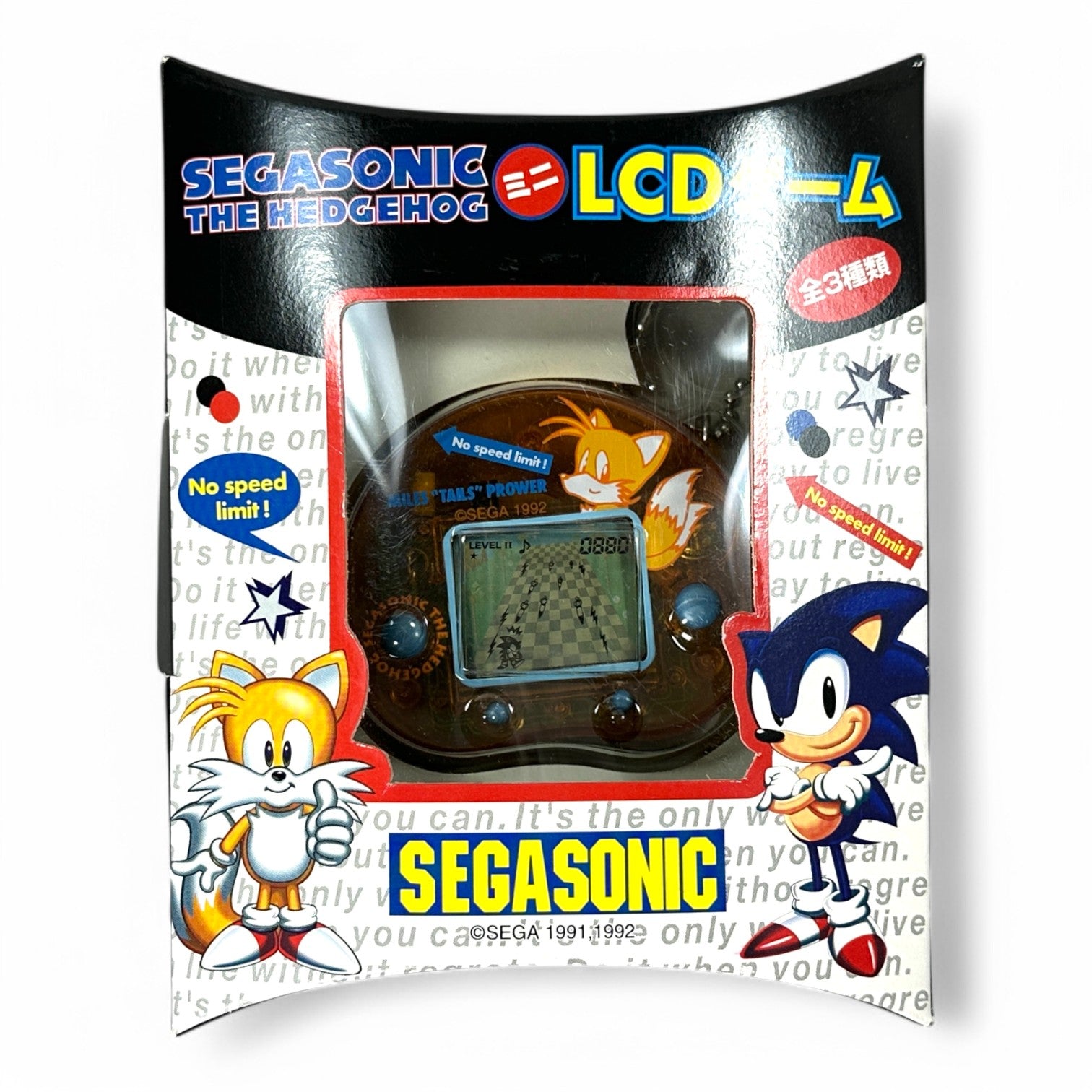 Brand New SegaSonic The Hedgehog LCD Mini Game – Tails Prower Handheld Electronic – Vintage SEGA 1992