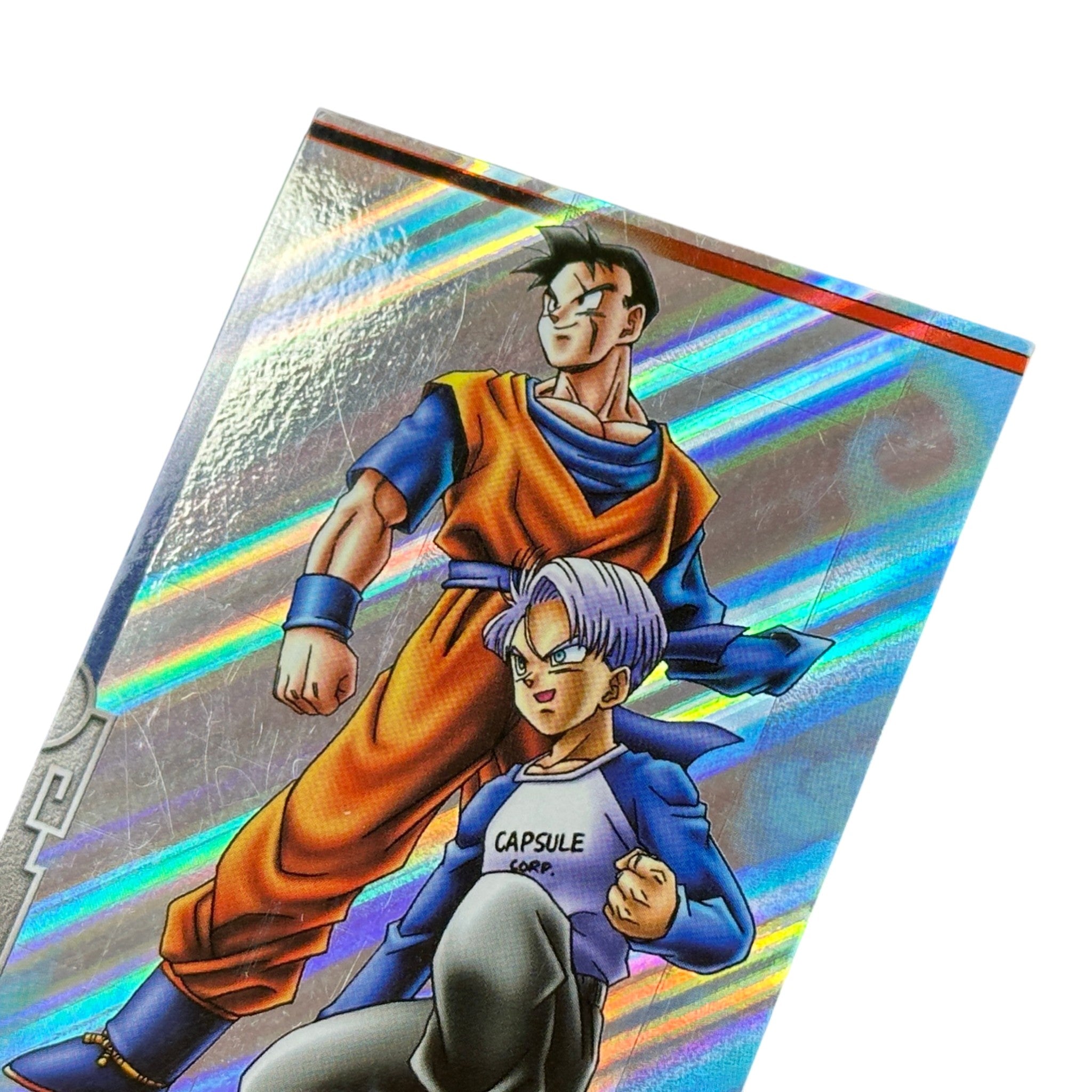 Dragon Ball Z Gohan & Trunks S-22 Amada Card 2003 Japan Prism Holo DBZ Collectible
