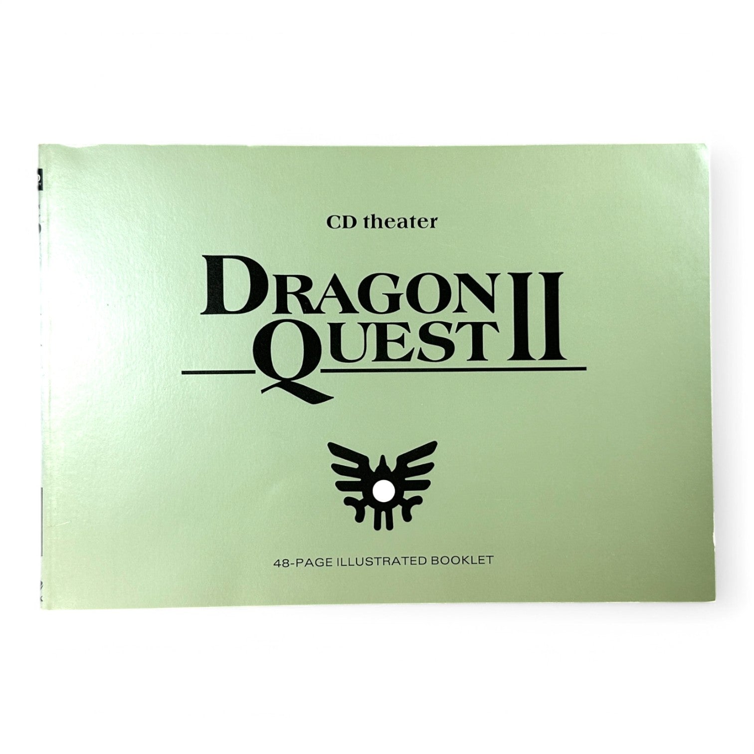 Dragon Quest II CD Theater Sound Drama CD + 48-Page Booklet Rare Vintage Collectible