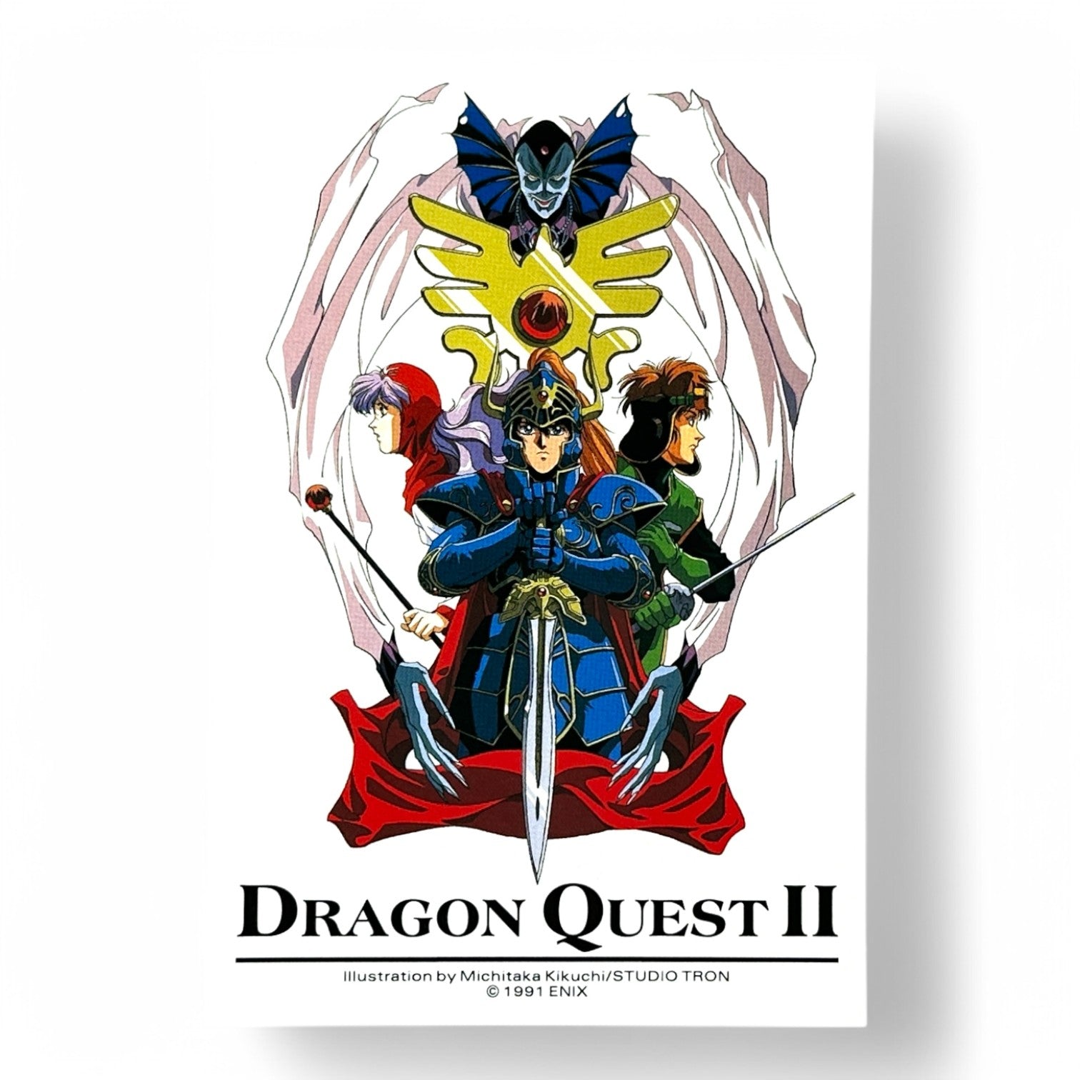 Dragon Quest II CD Theater Sound Drama CD + 48-Page Booklet Rare Vintage Collectible