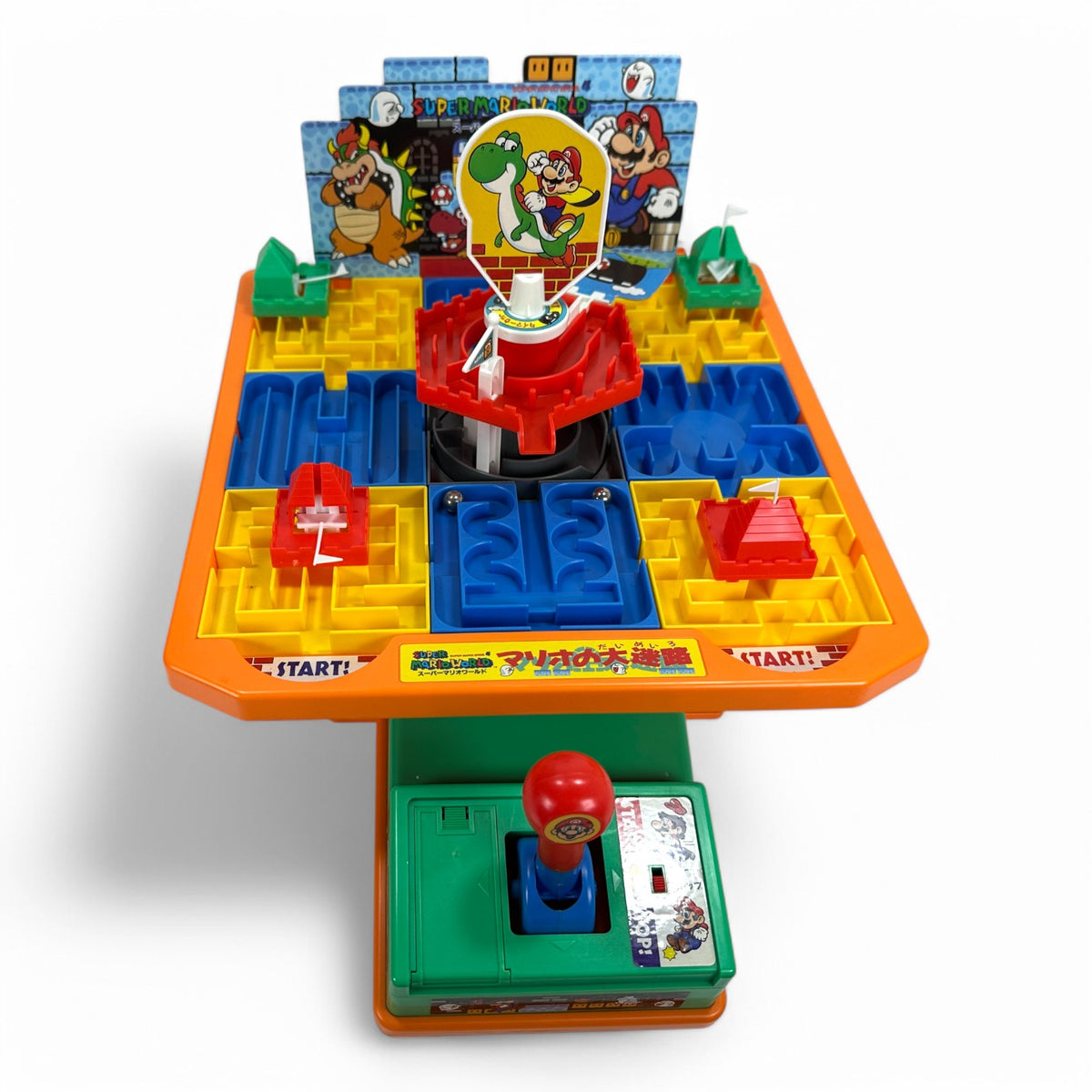 Super Mario World Giant Maze Game Rare Vintage Nintendo Board Game Epoch 1992