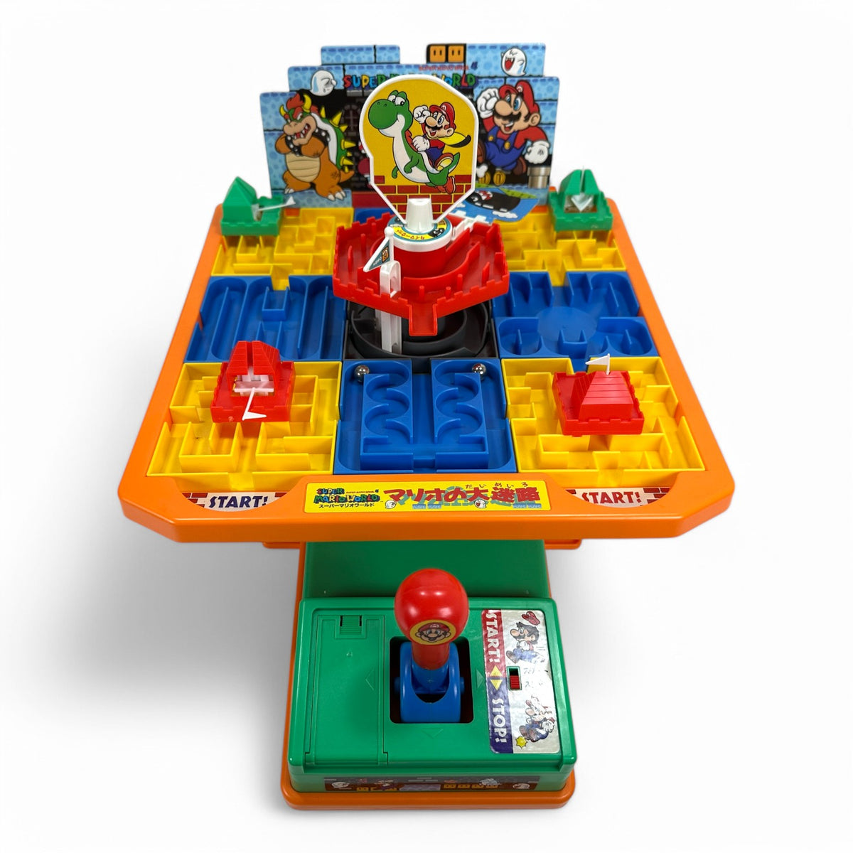 Super Mario World Giant Maze Game Rare Vintage Nintendo Board Game Epoch 1992
