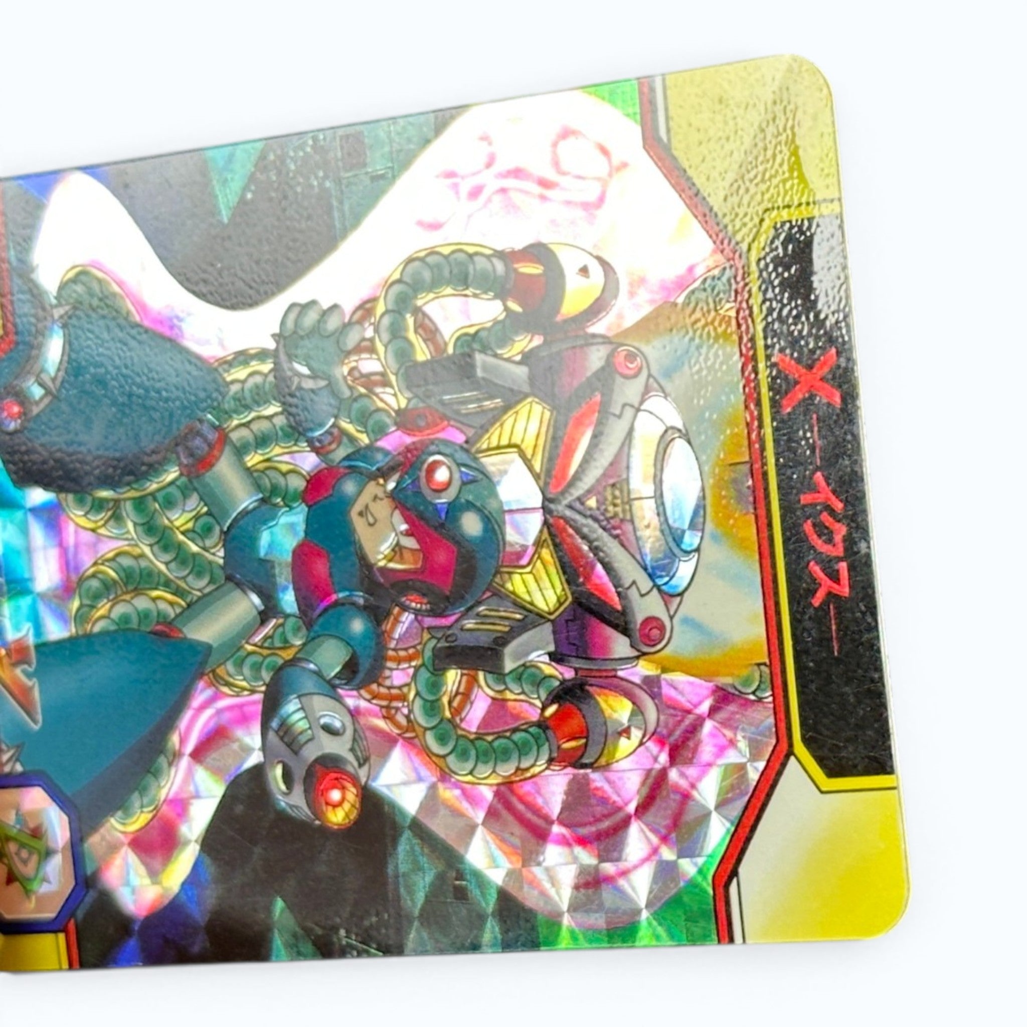 Mega Man X Mega Mission X No.33 Prism Card Bandai 1995 Japanese Holo Rockman X