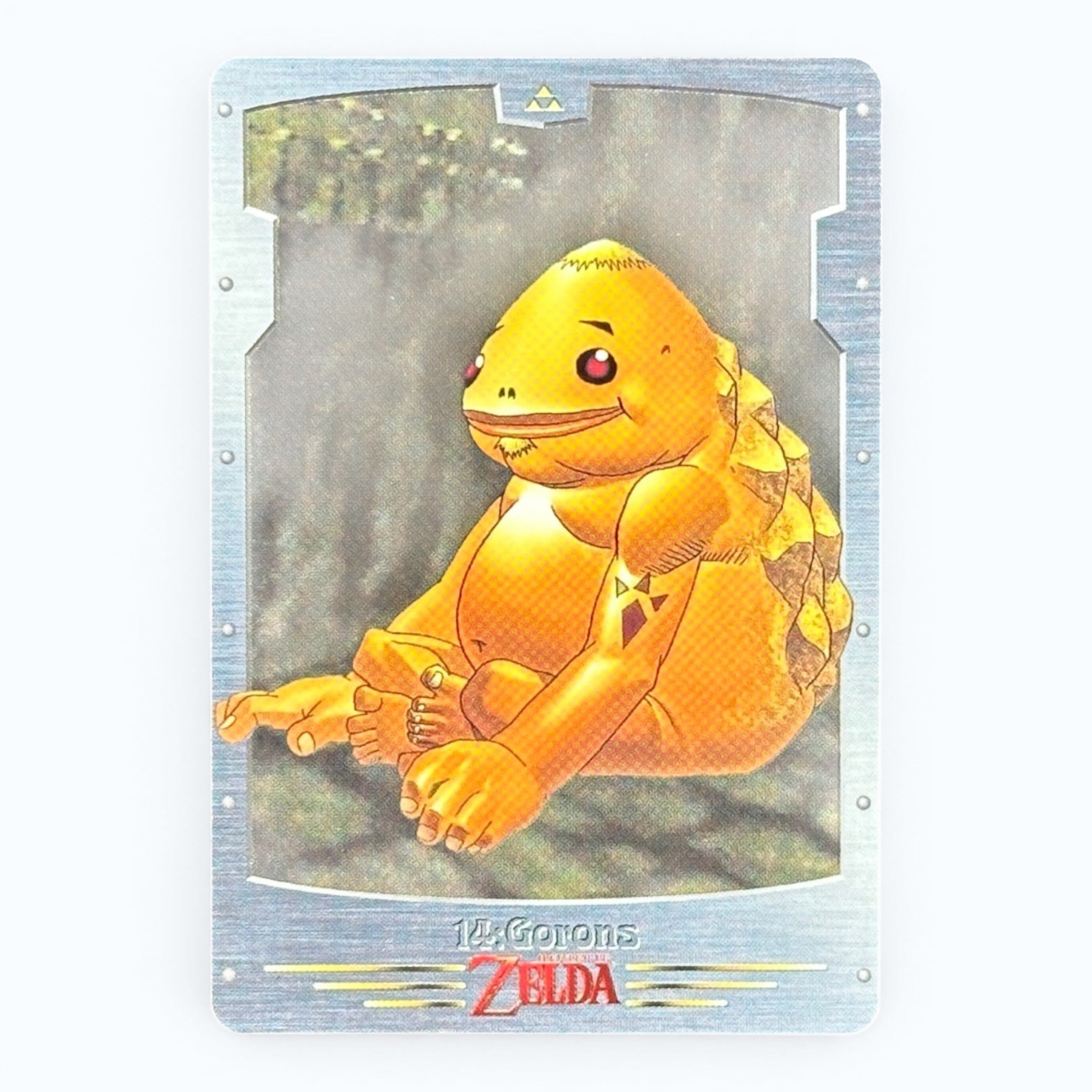 The Legend of Zelda Gorons Card No.14 Bandai 1999 Japanese Nintendo Collectible