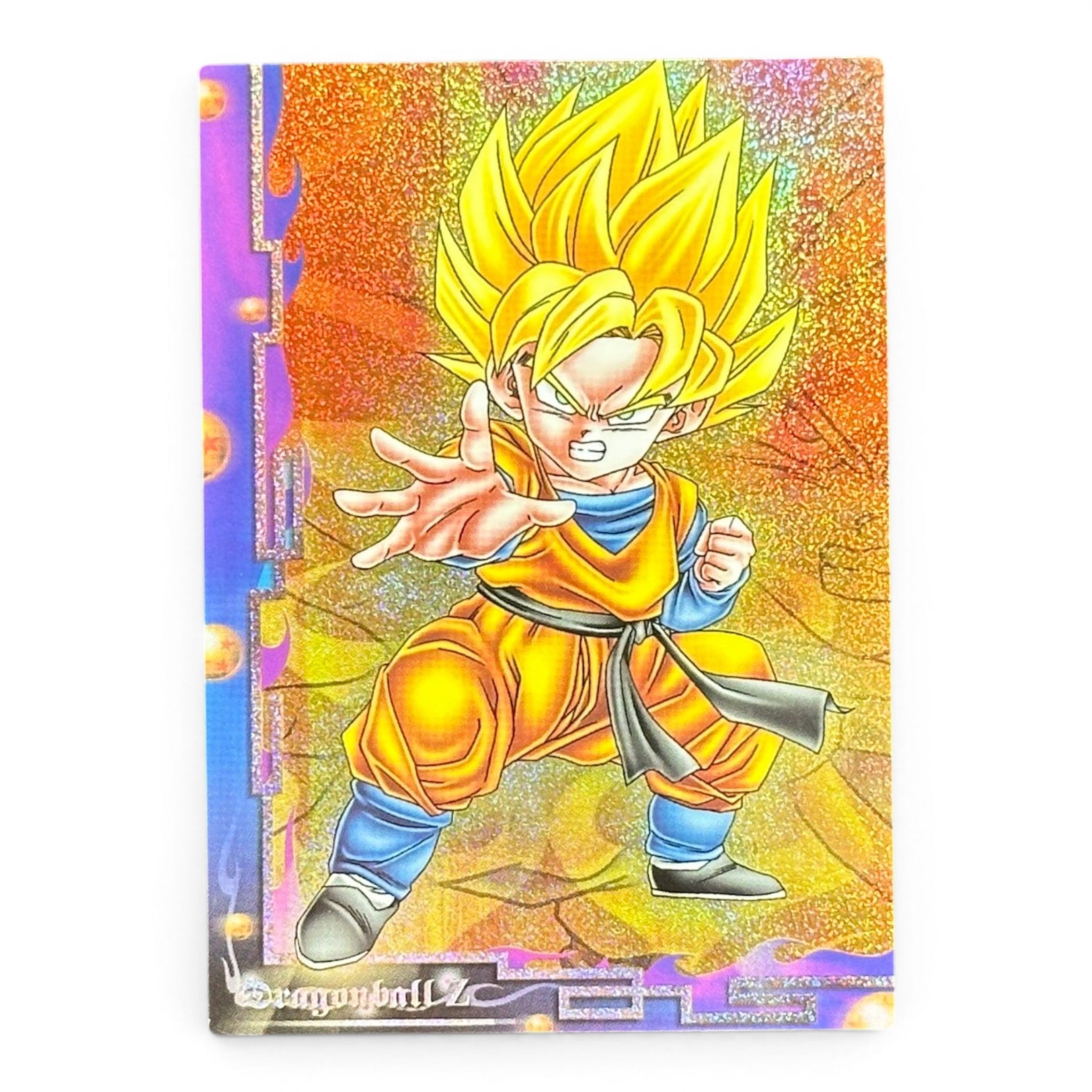 Dragon Ball Z Super Saiyan Goten SP No.16 Prism Card Japanese DBZ Holographic