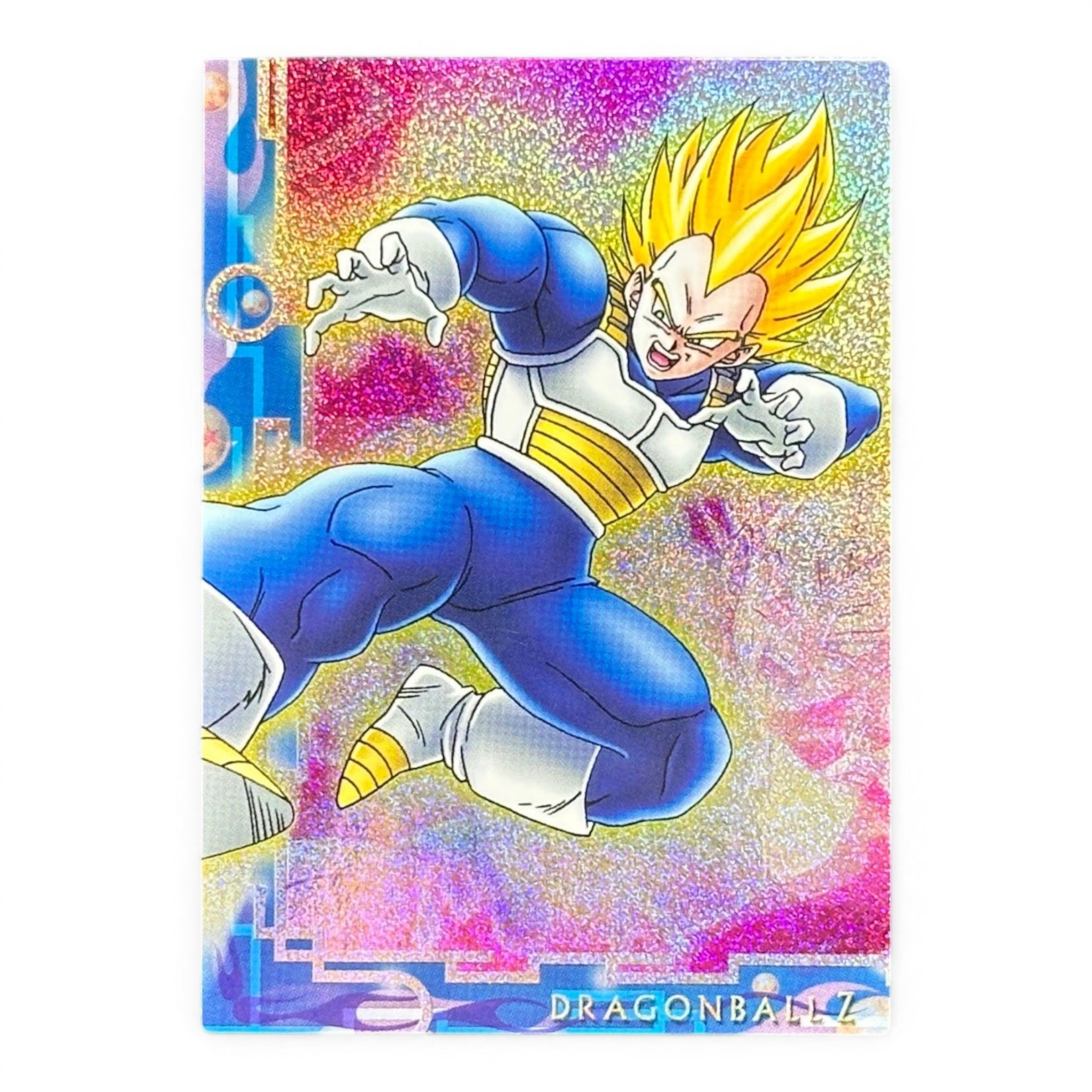 Dragon Ball Z Super Saiyan Vegeta SP No.24 Prism Card Japanese DBZ Holographic