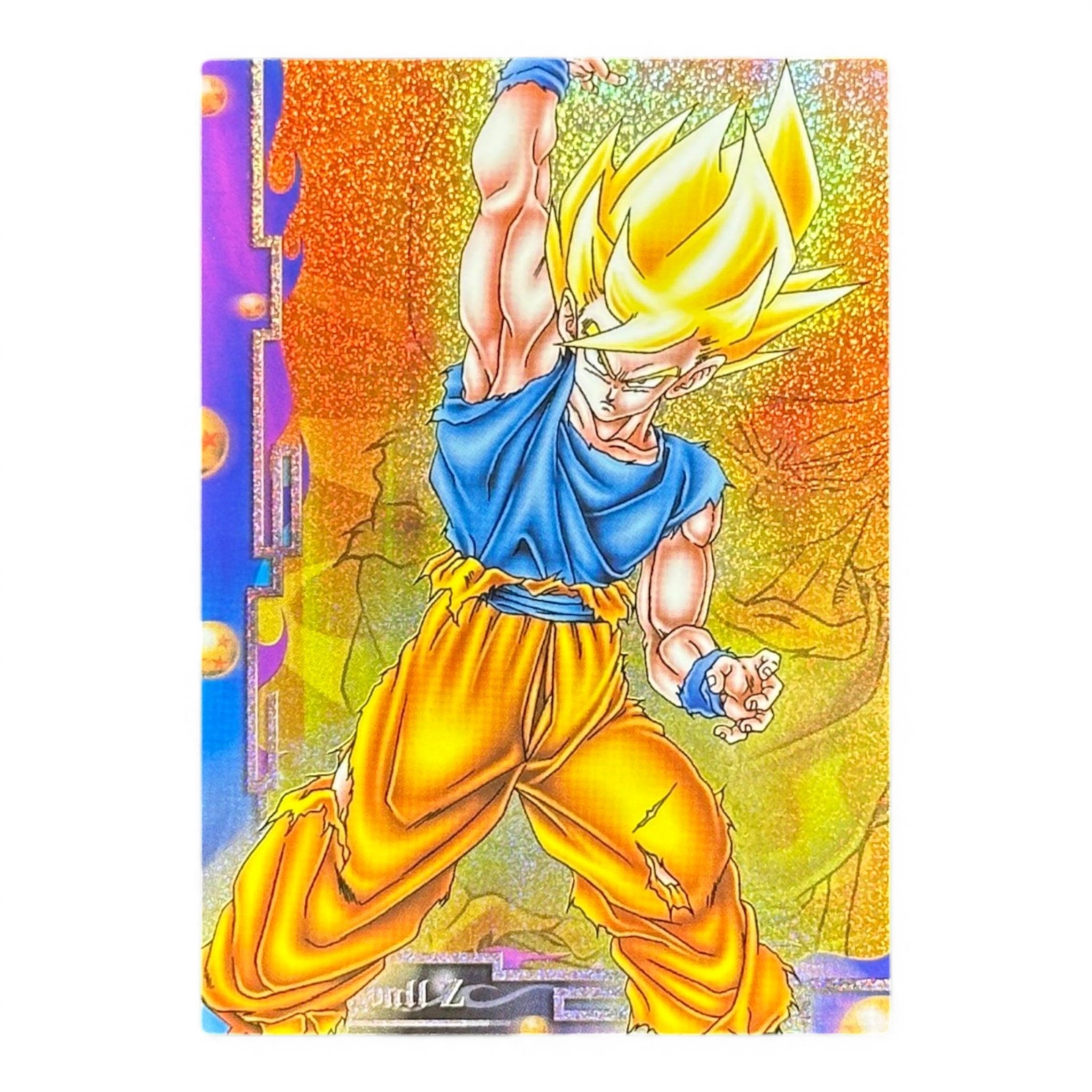 Dragon Ball Z Son Goku SP No.10 Prism Card Japanese DBZ Holographic Ensky