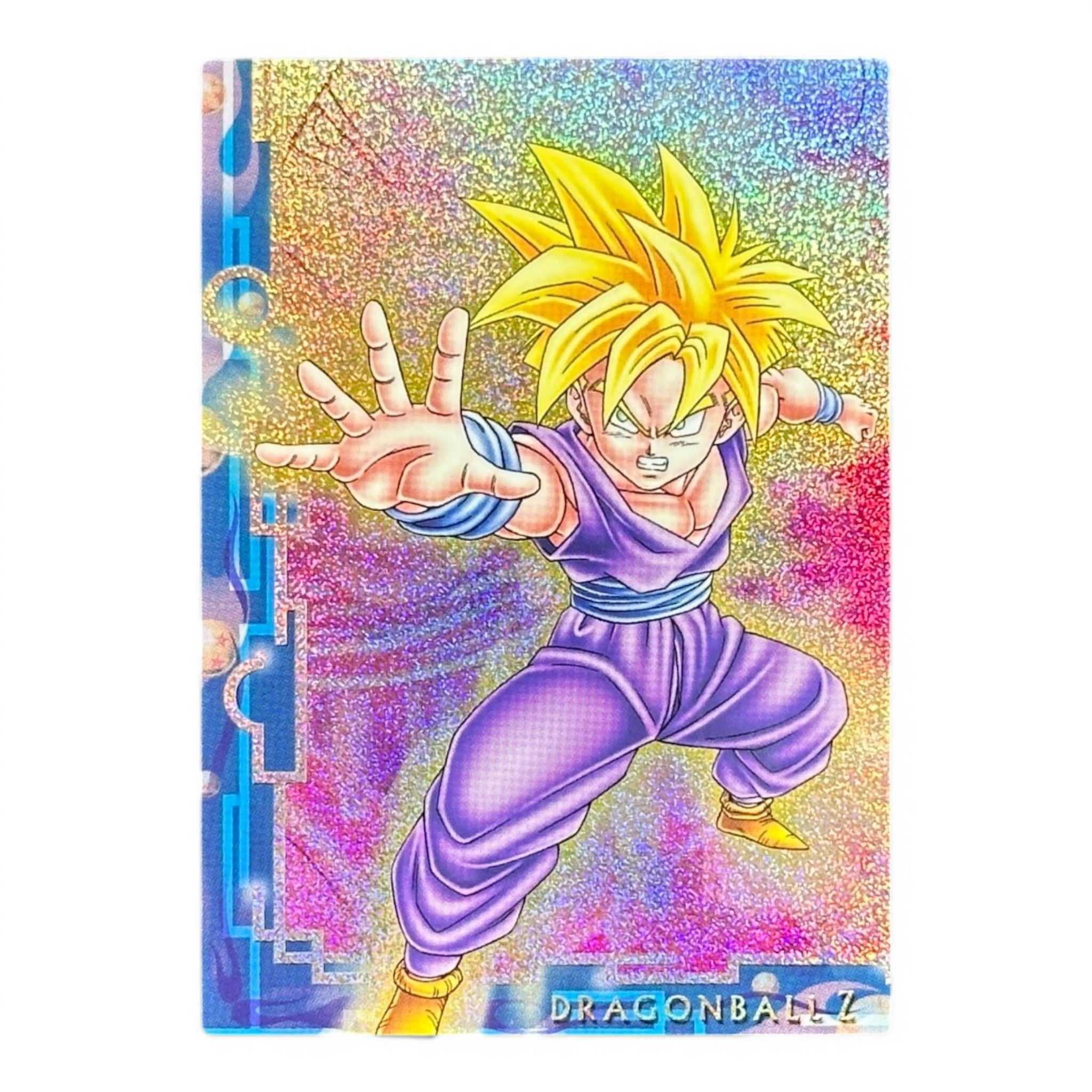 Dragon Ball Z Son Gohan SP No.20 Prism Card Ensky Japan Super Saiyan Holo Vintage Collectible