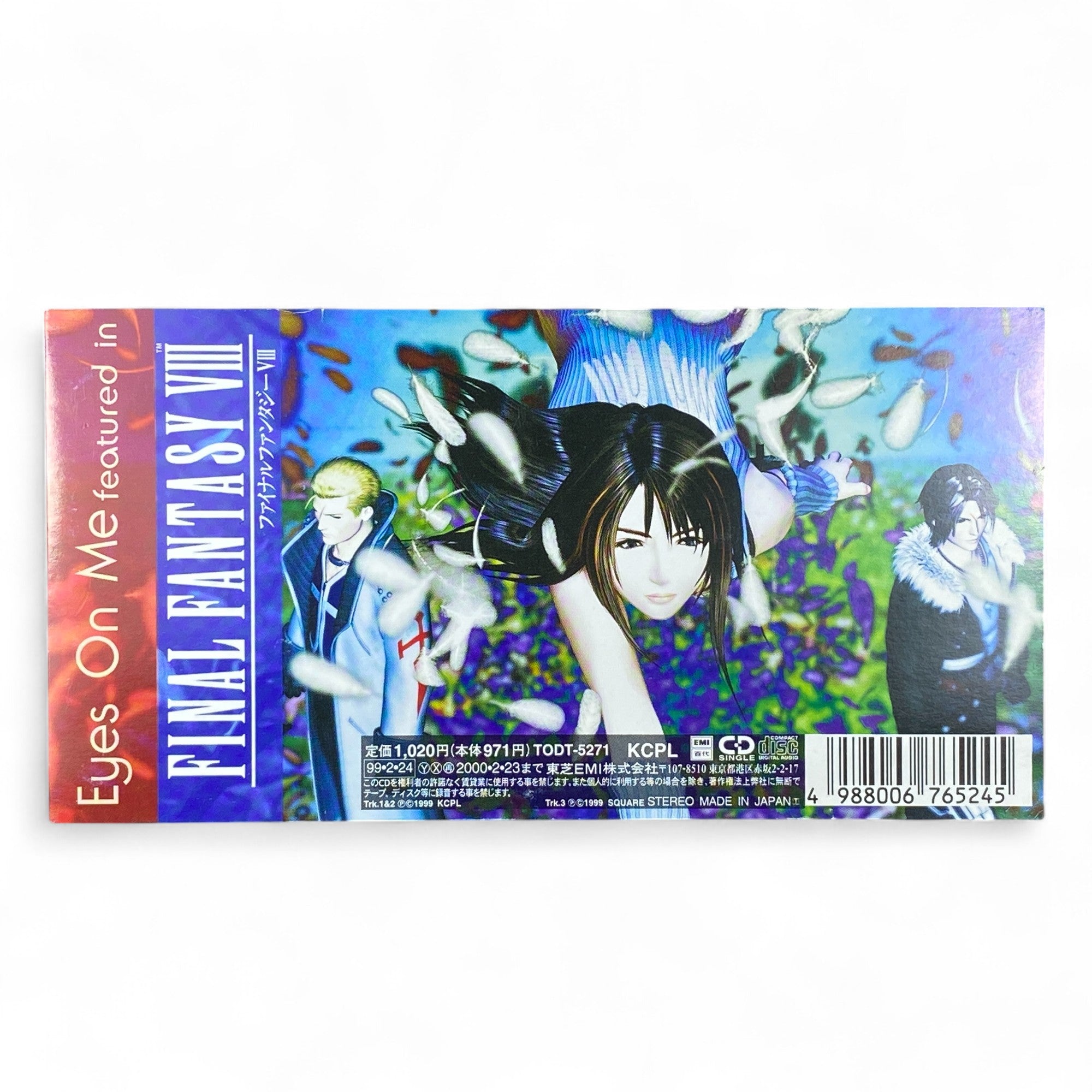8cm CD Final Fantasy VIII Eyes on Me Faye Wong 1999 Video Game Soundtrack