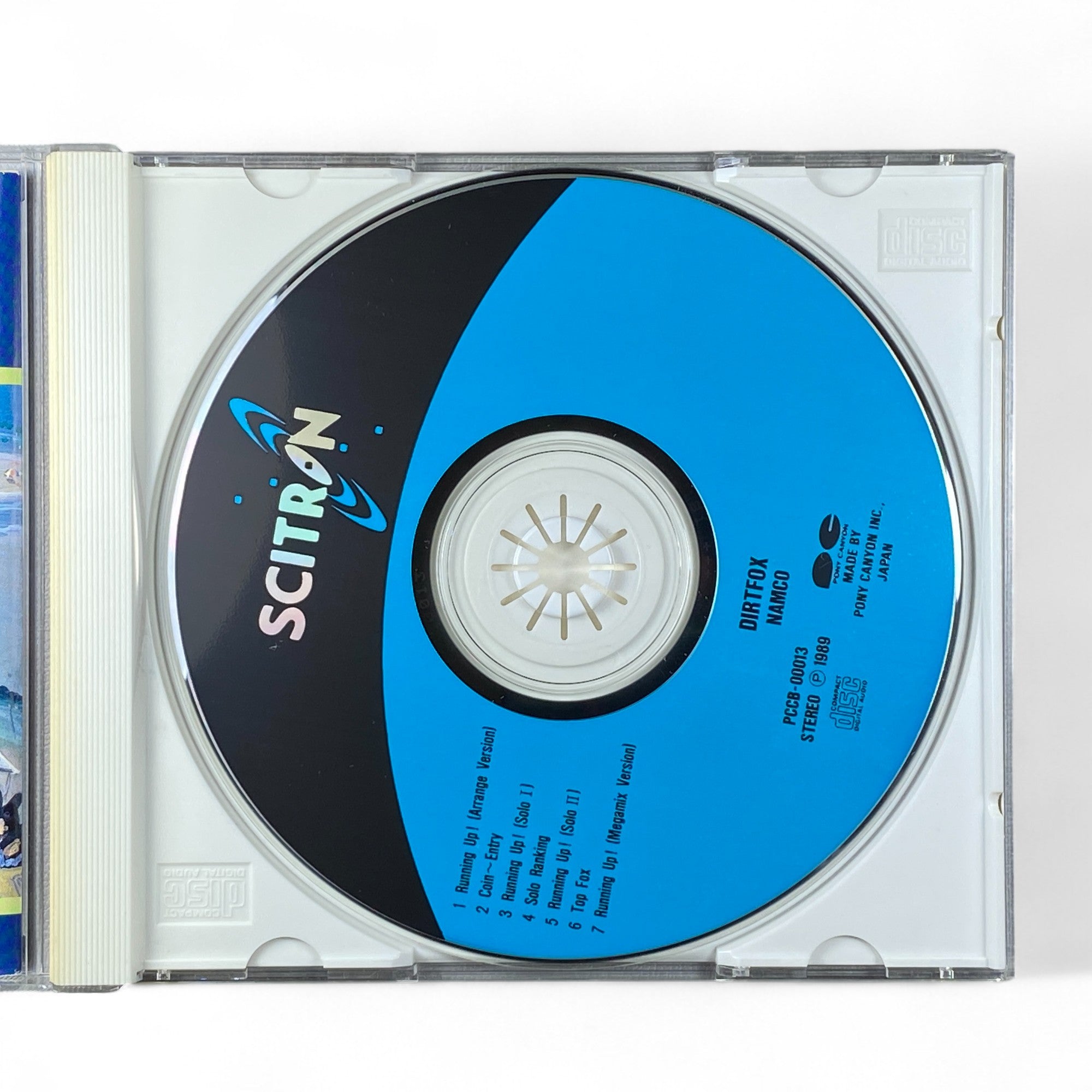 Namco Dirt Fox GSM 1500 Series Arcade Soundtrack CD OST Retro Racing Game Music