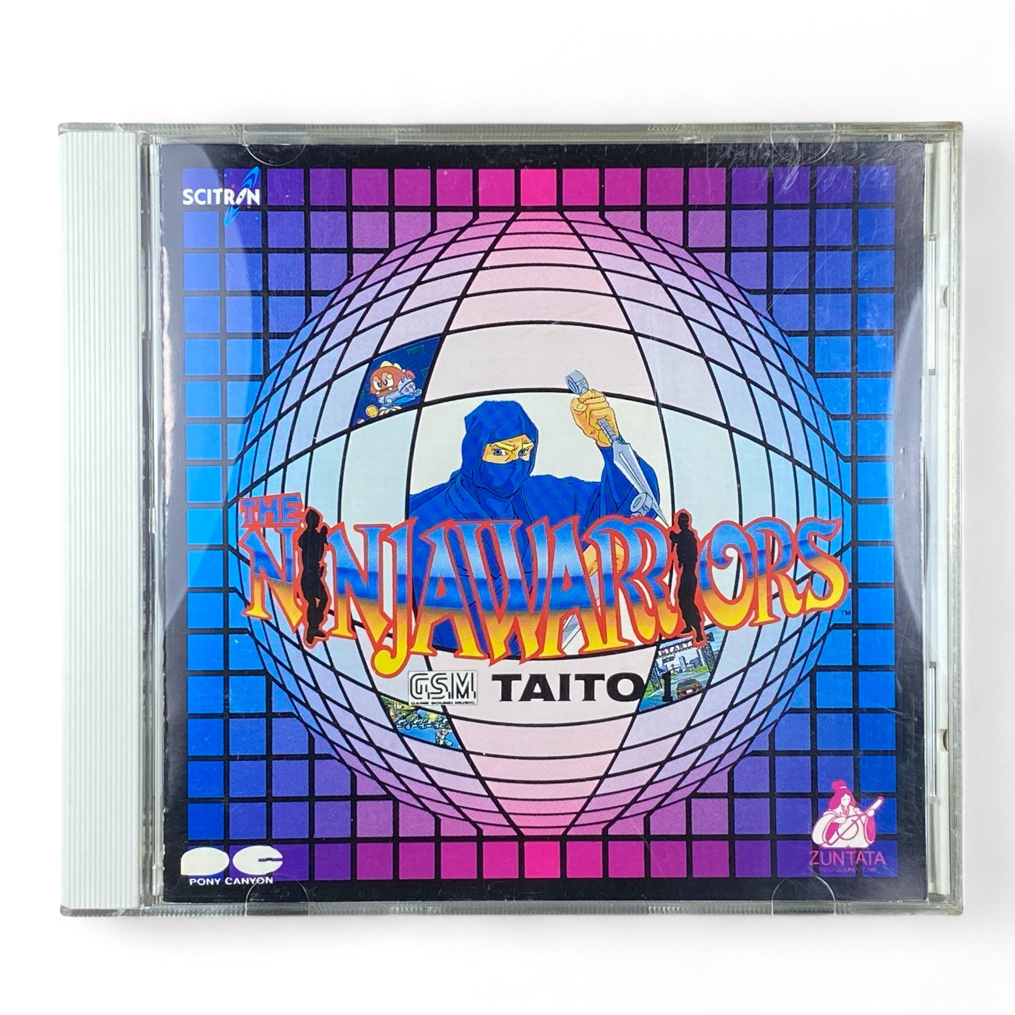 The Ninja Warriors GSM Taito Zuntata Game Soundtrack CD Pony Canyon