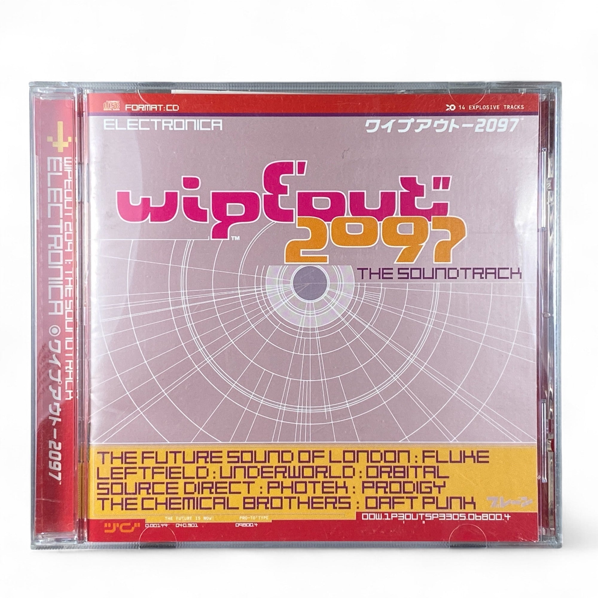 Wipeout 2097 Soundtrack CD Electronica OST with Daft Punk Prodigy Chemical Brothers