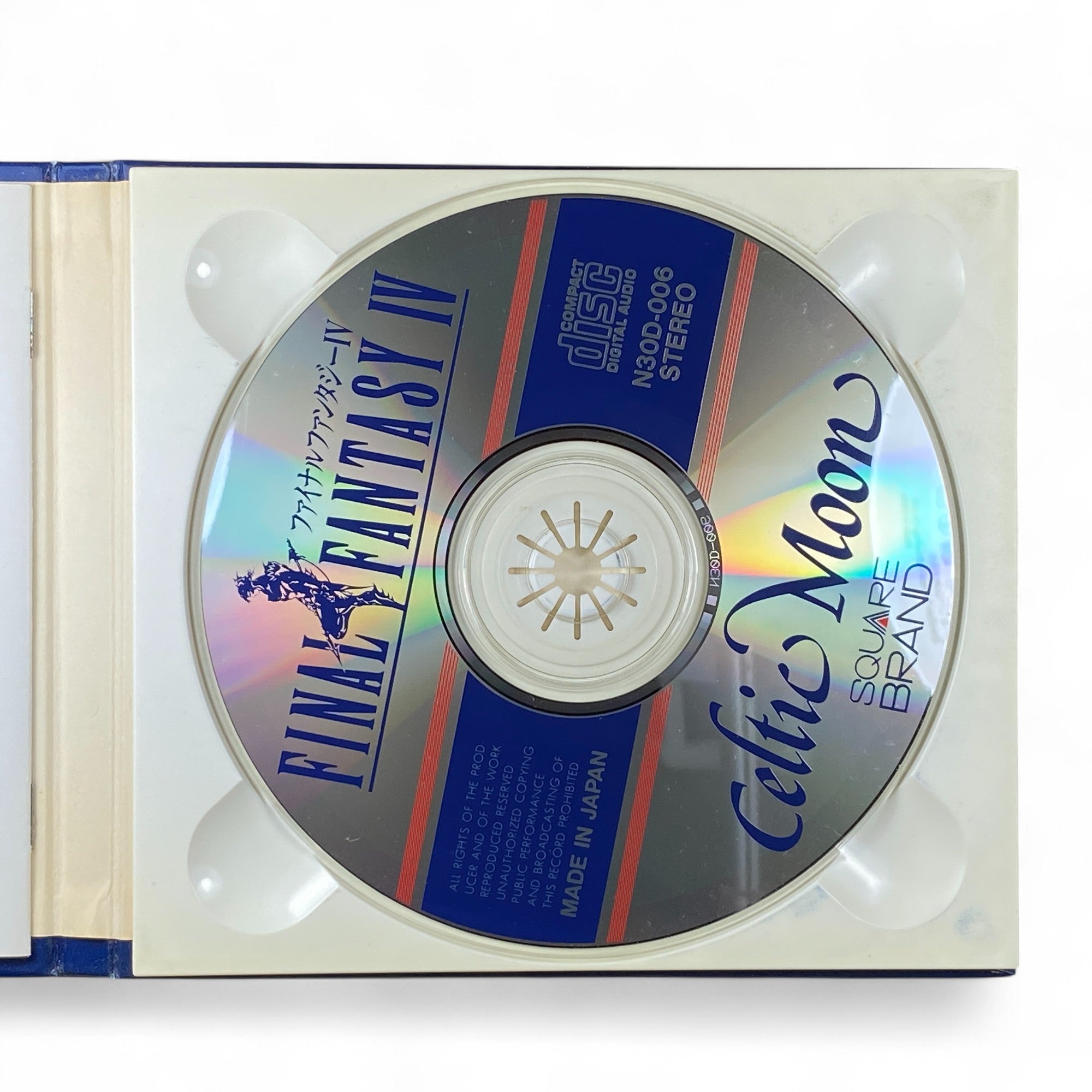 Final Fantasy IV Celtic Moon Soundtrack CD Nobuo Uematsu