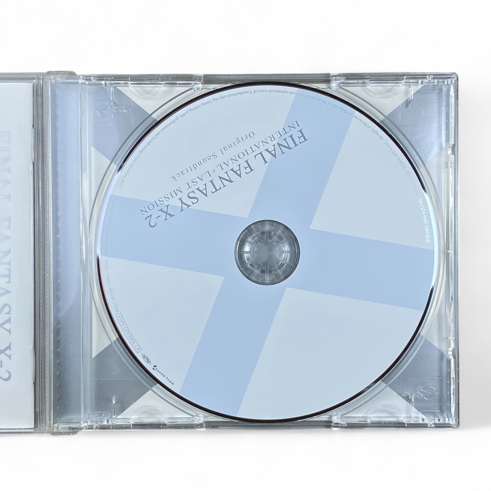 Final Fantasy X-2 International + Last Mission Original Soundtrack CD Cover