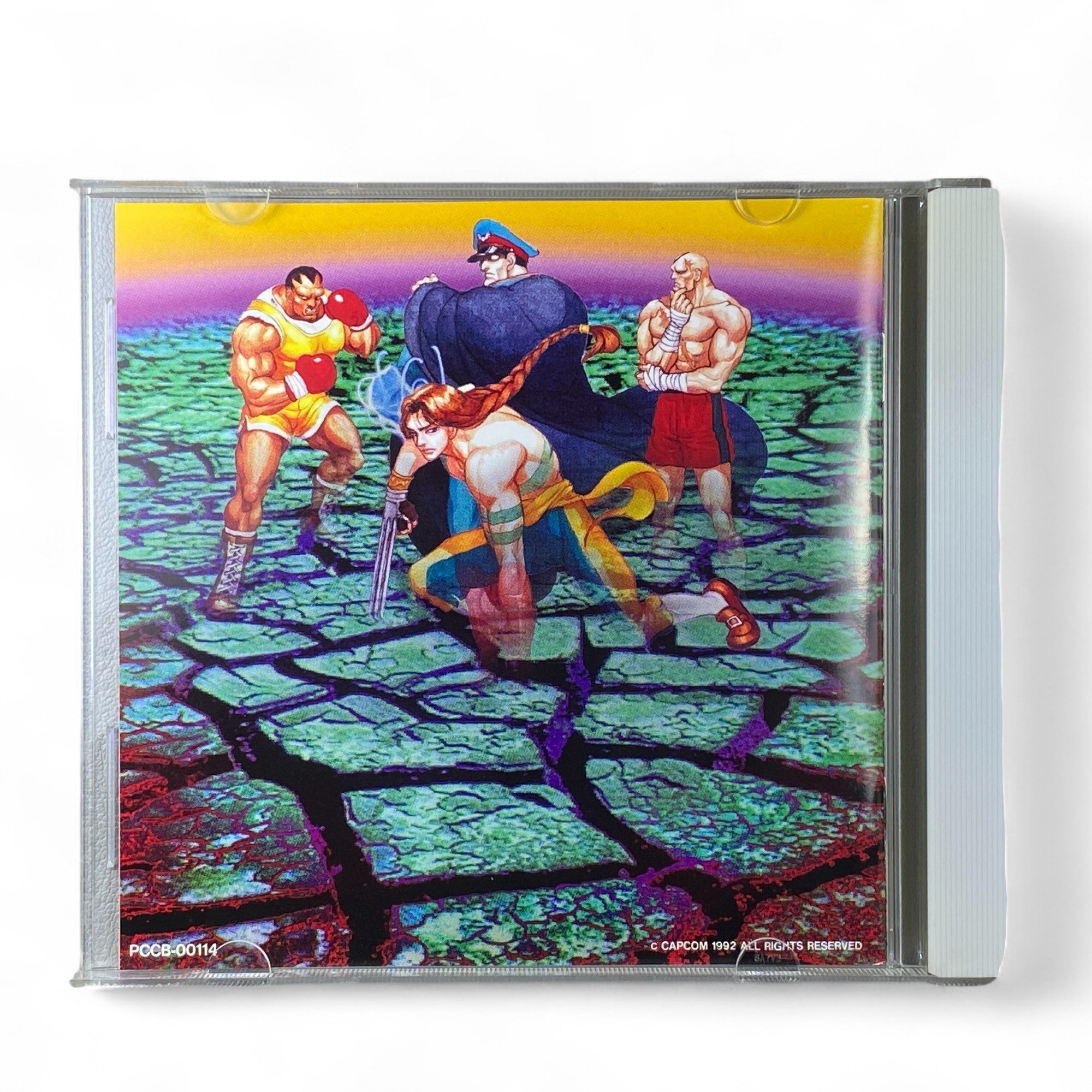 Street Fighter II Instrumental Soundtrack CD Capcom OST Arcade Game Music