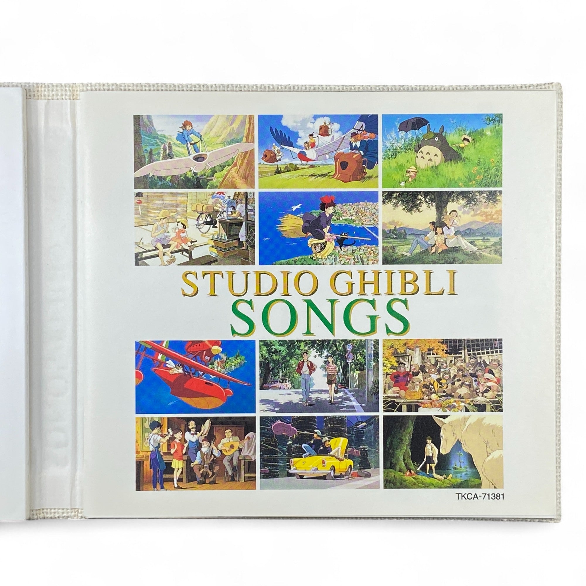 Studio Ghibli Songs CD Collection Anime Soundtrack My Neighbor Totoro Spirited Away