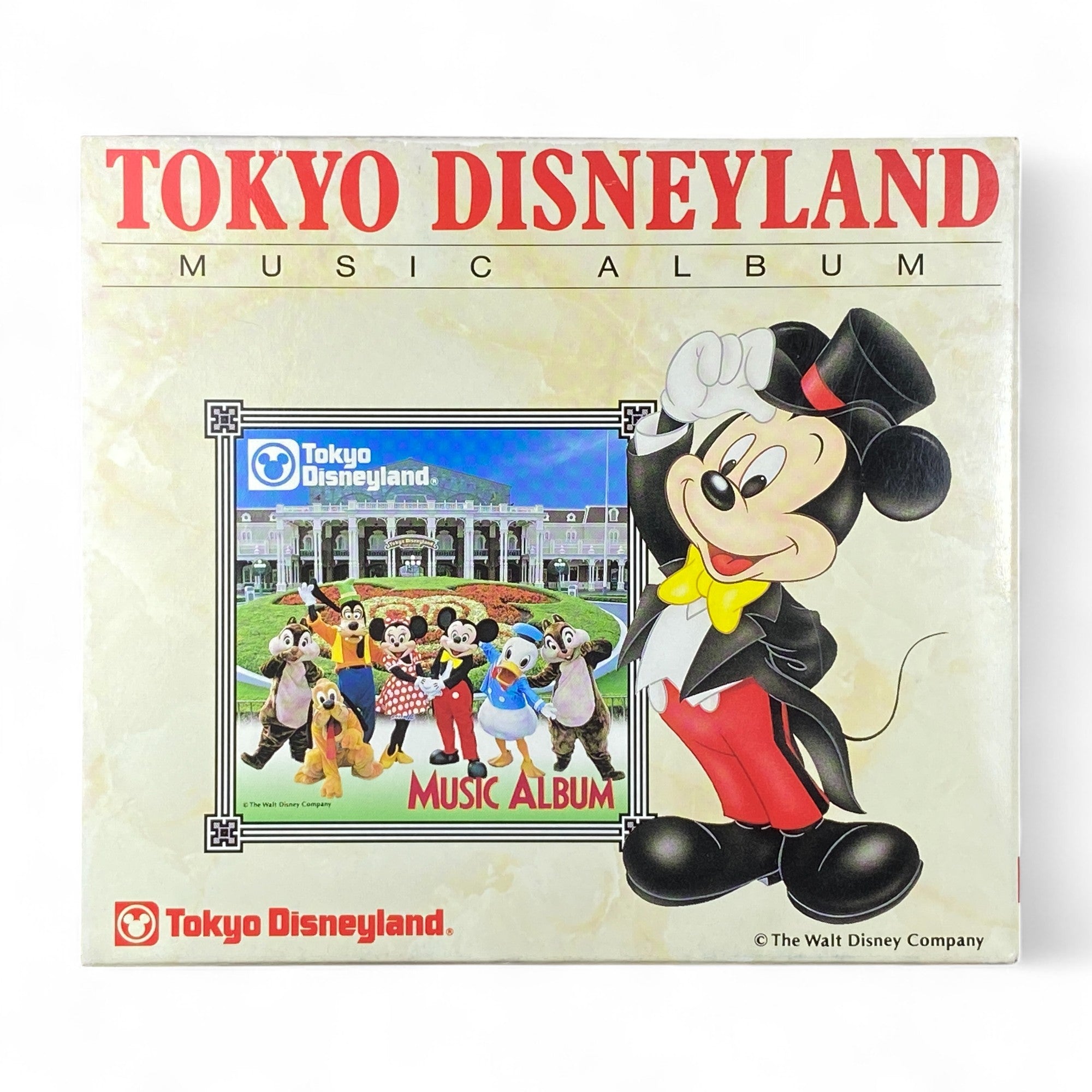 Disneyland Tokyo soundtrack CD with classic Disney park songs