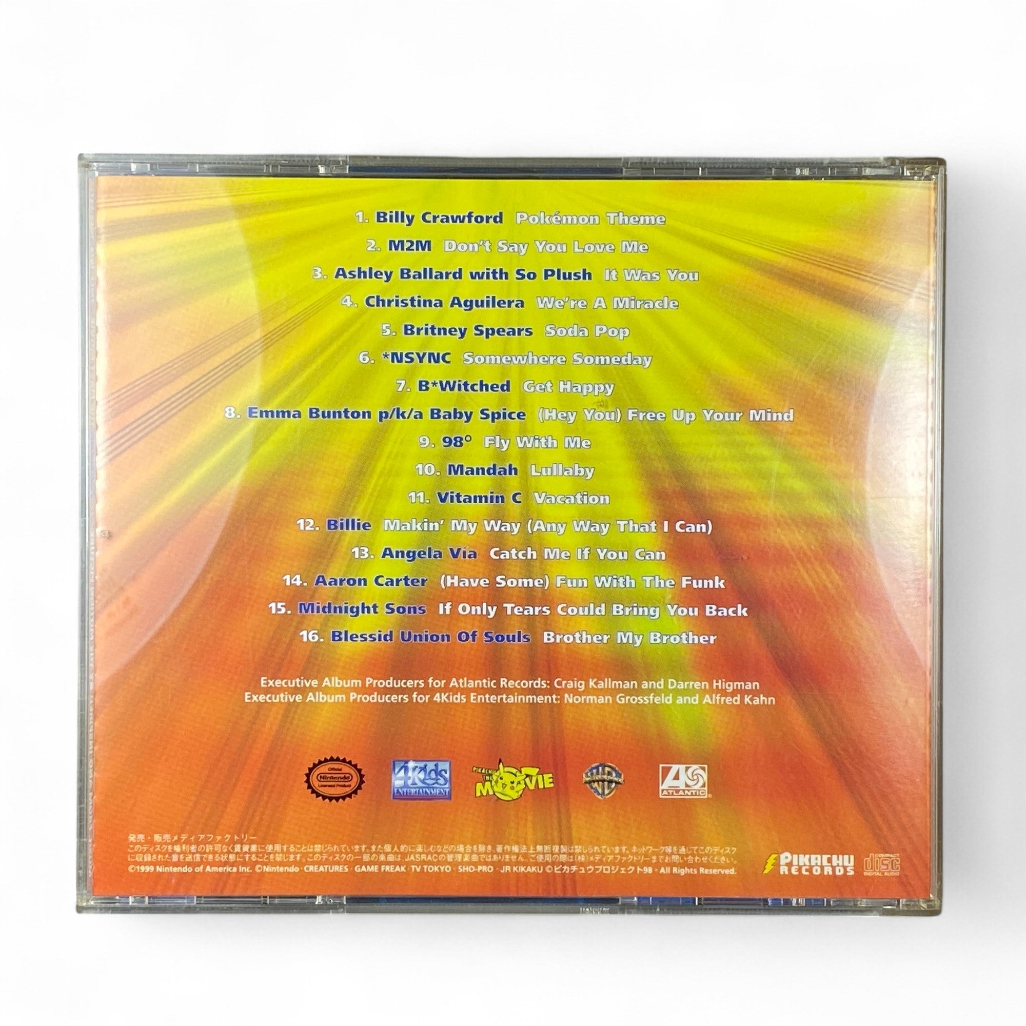 Pokémon The First Movie anime soundtrack album