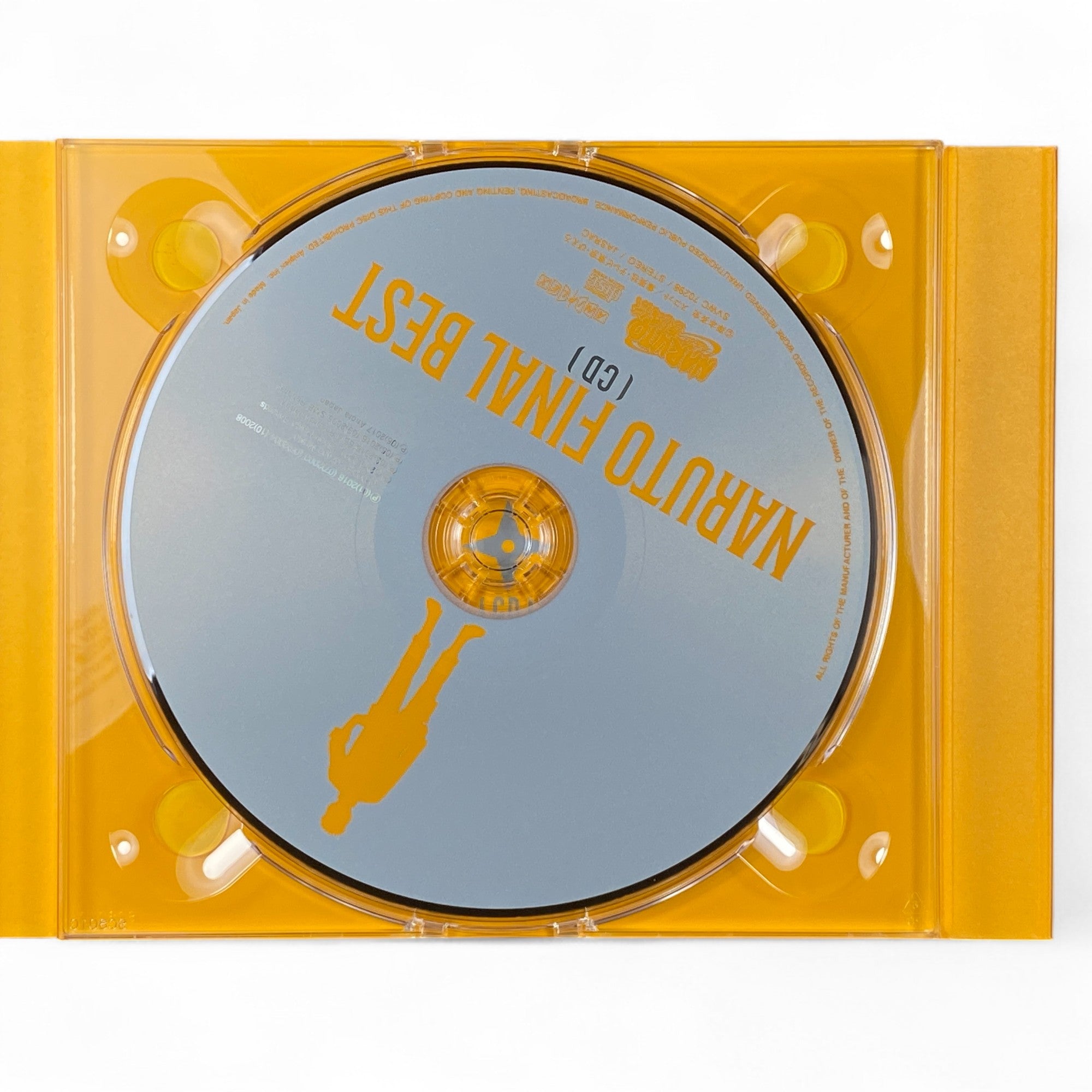 Naruto Shippuden anime music CD with best opening and ending themes