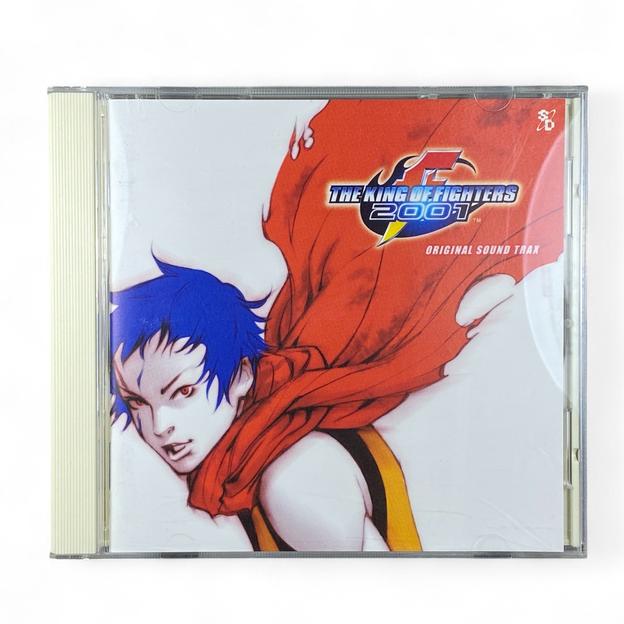 The King of Fighters 2001 soundtrack CD with SNK game art