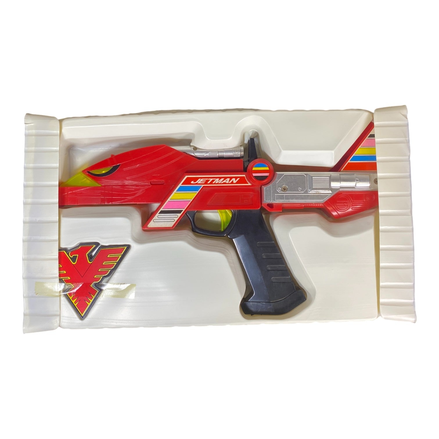 Chojin Sentai Jetman Beak Smasher Bandai 1991 Vintage Boxed Toy Used