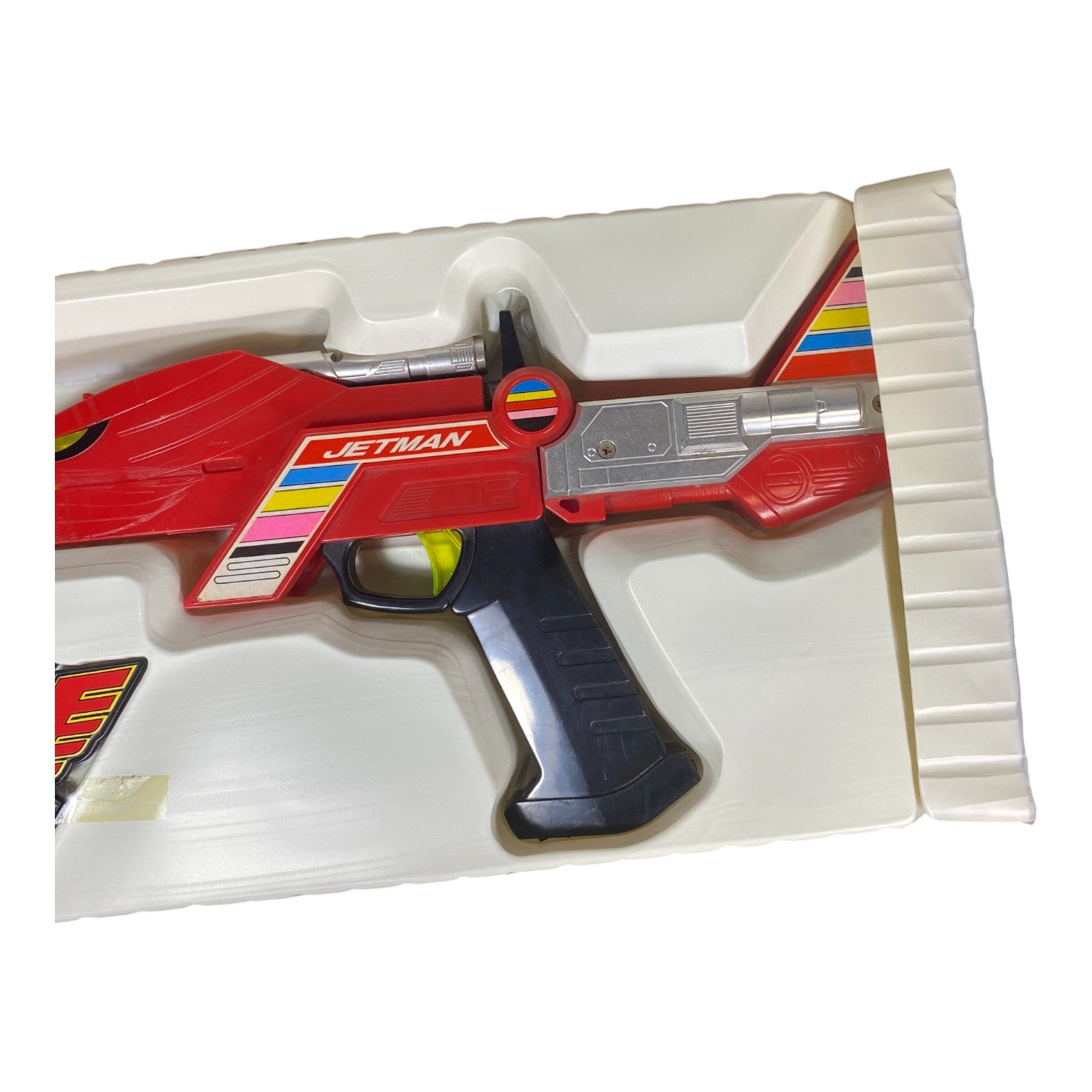 Chojin Sentai Jetman Beak Smasher Bandai 1991 Vintage Boxed Toy Used