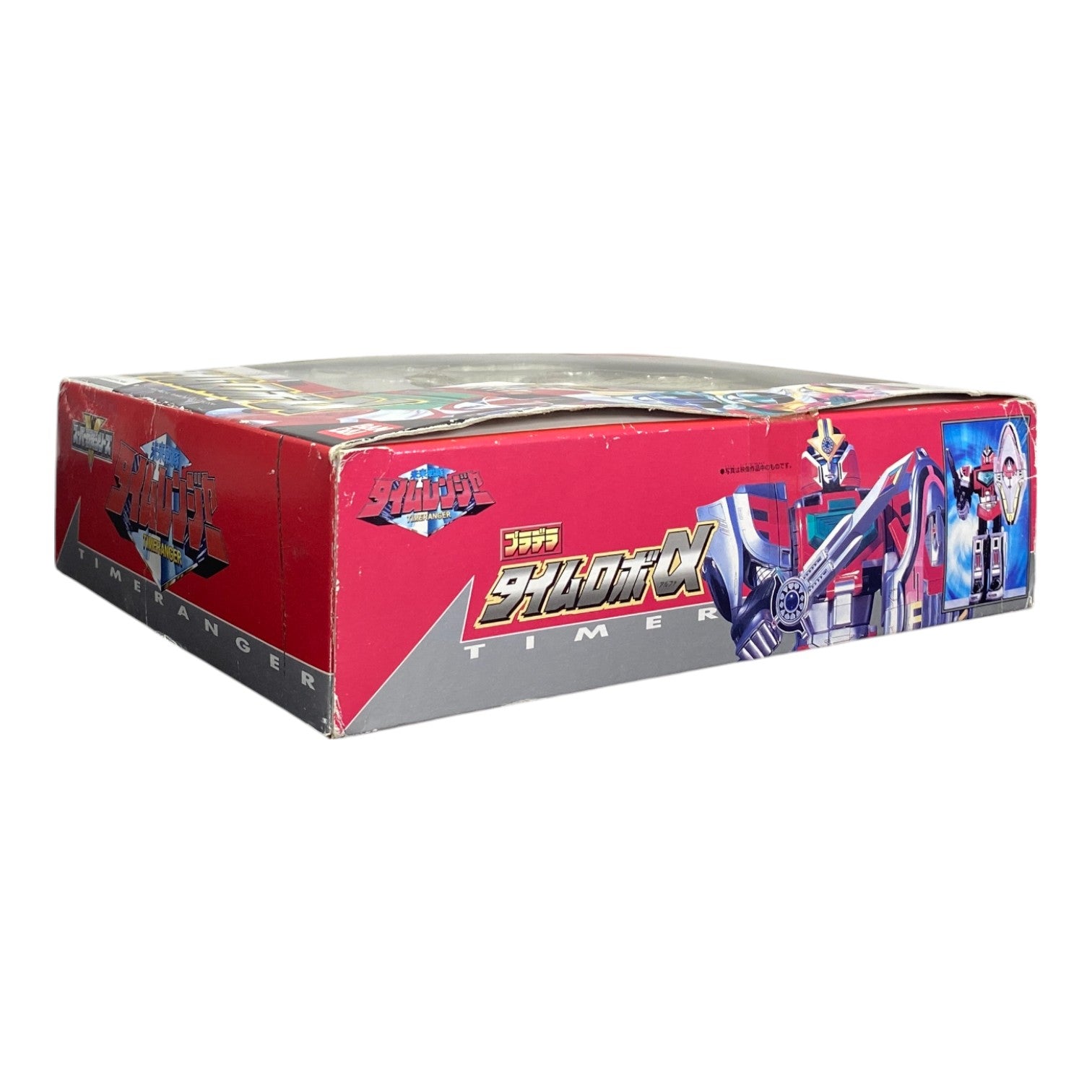 Mirai Sentai Timeranger Time Robo Alpha Bandai 2000 Vintage Boxed Figure Used