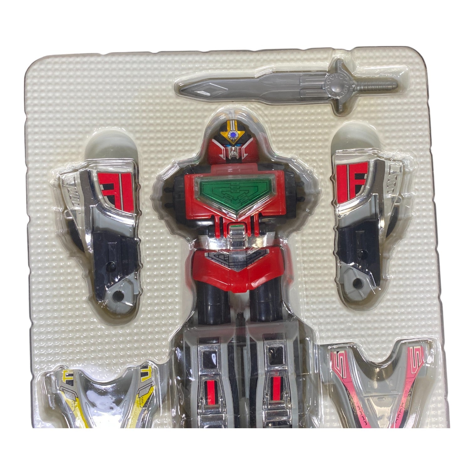Mirai Sentai Timeranger Time Robo Alpha Bandai 2000 Vintage Boxed Figure Used