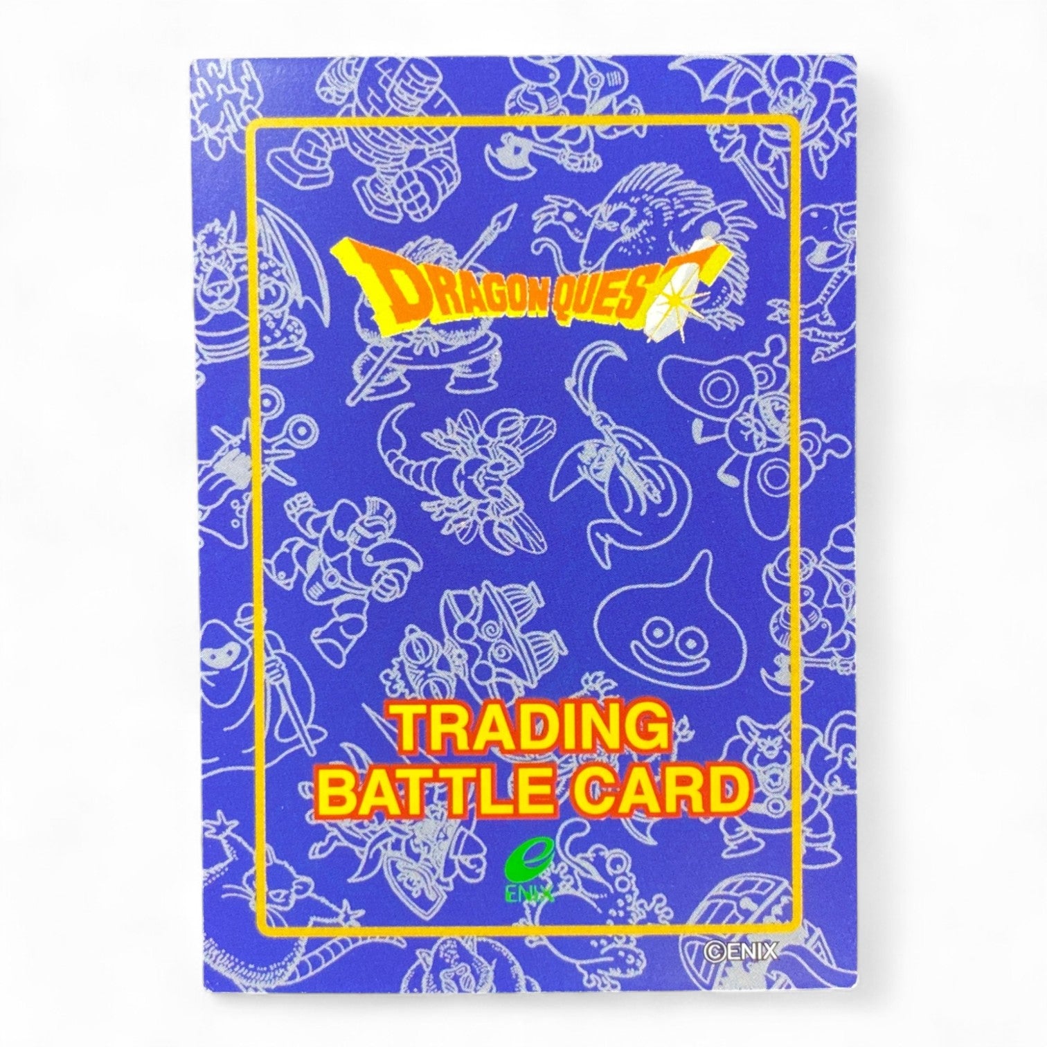 Dragon Quest VI Bahbala Holographic Prism Card K-4 Vintage Collectible