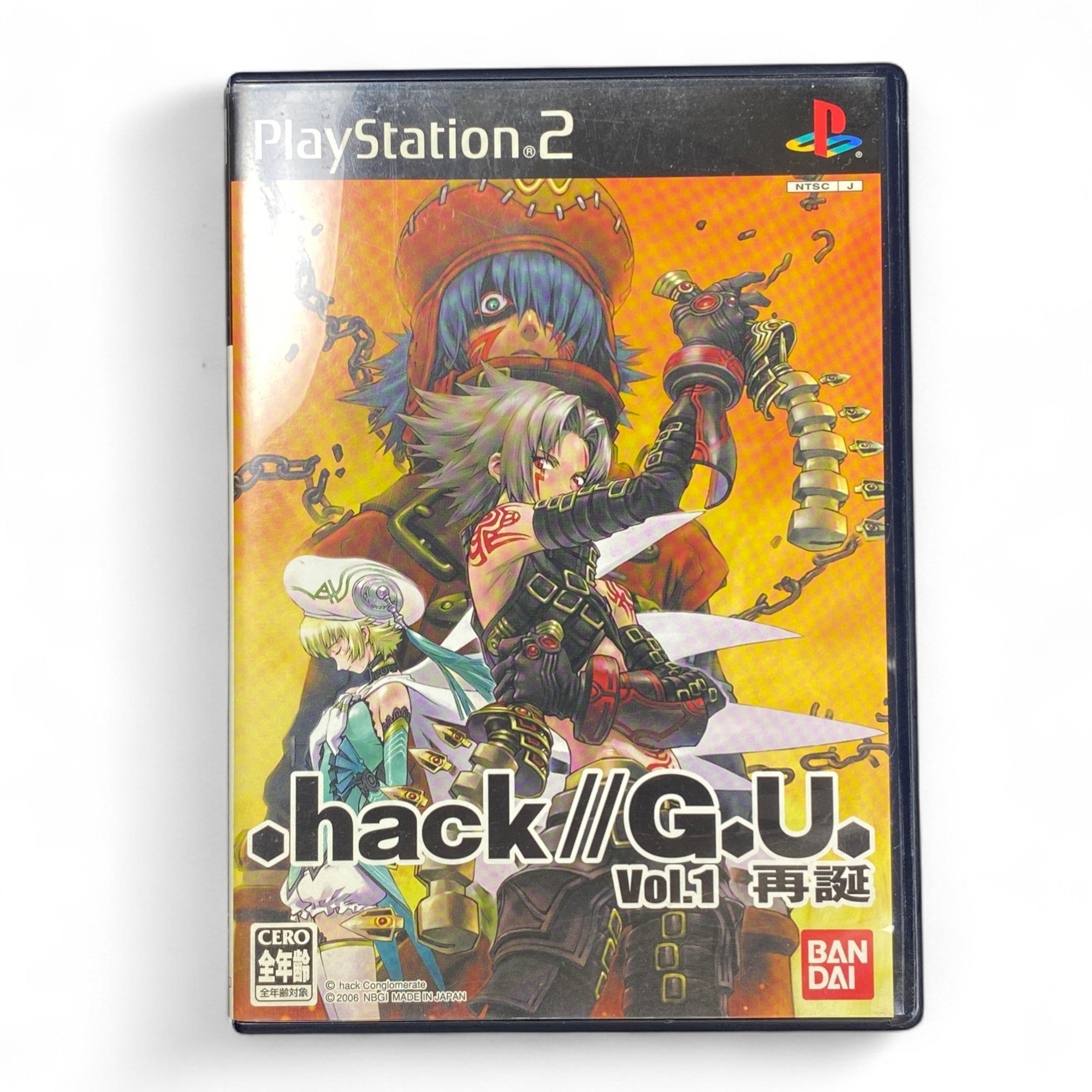 .hack//G.U. Vol.1 Rebirth PS2 Japanese Game