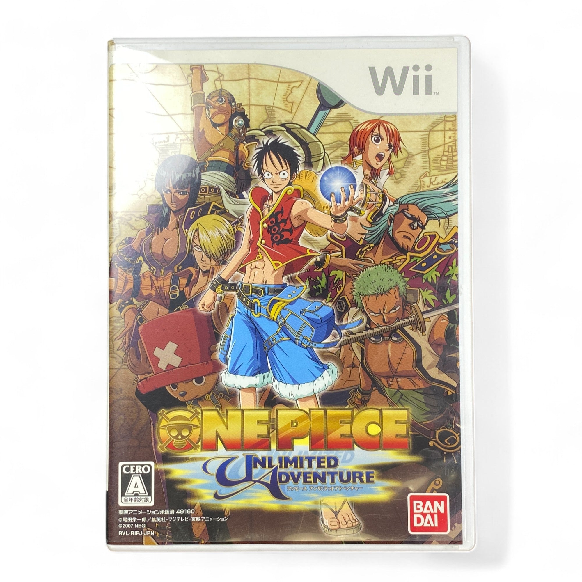 One Piece Unlimited Adventure Wii Japanese Game