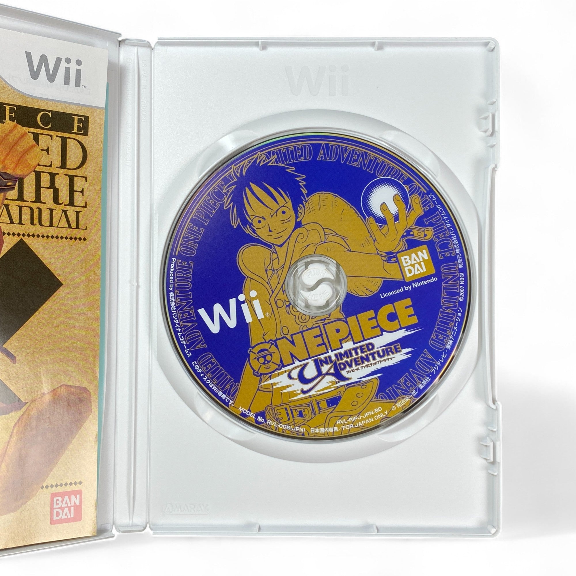 One Piece Unlimited Adventure Wii Game Japanese Version