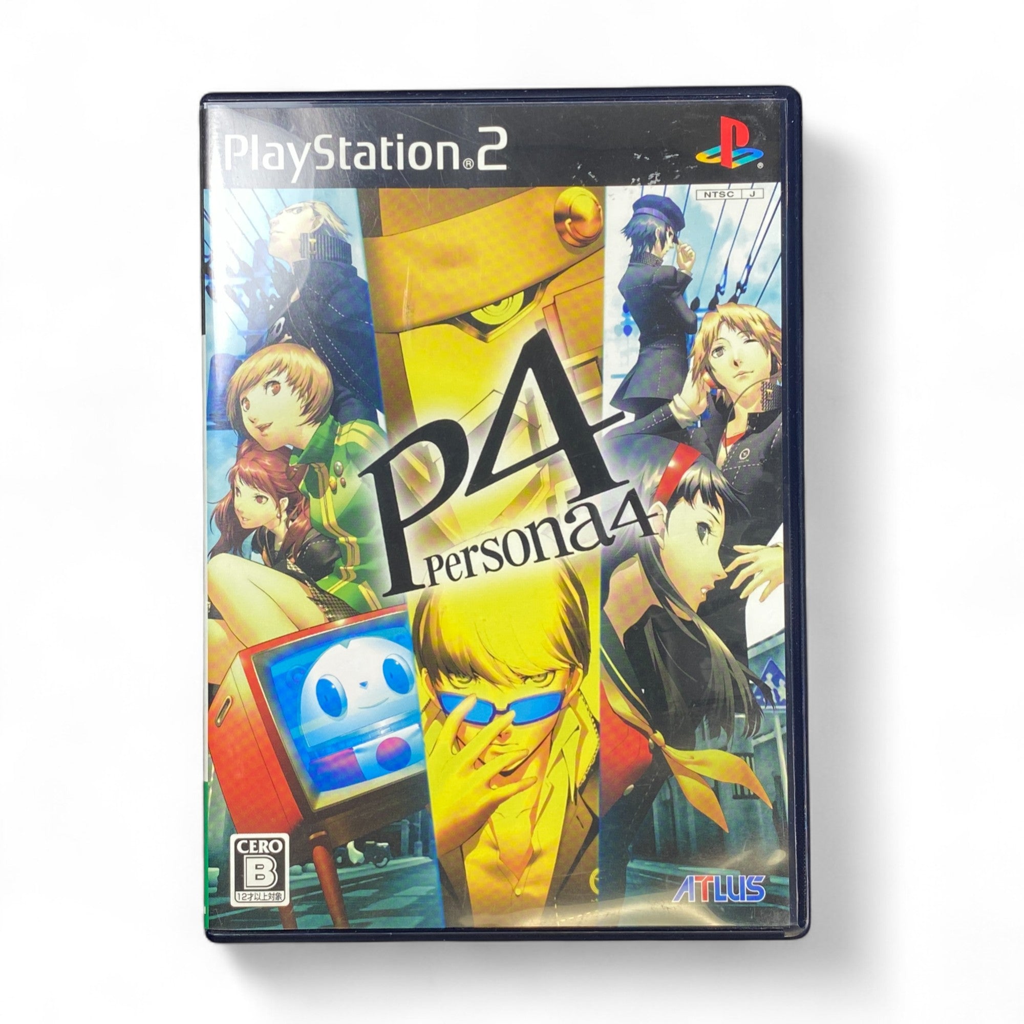 Persona 4 PS2 Japan | Atlus JRPG | P4 Classic Role-Playing Game
