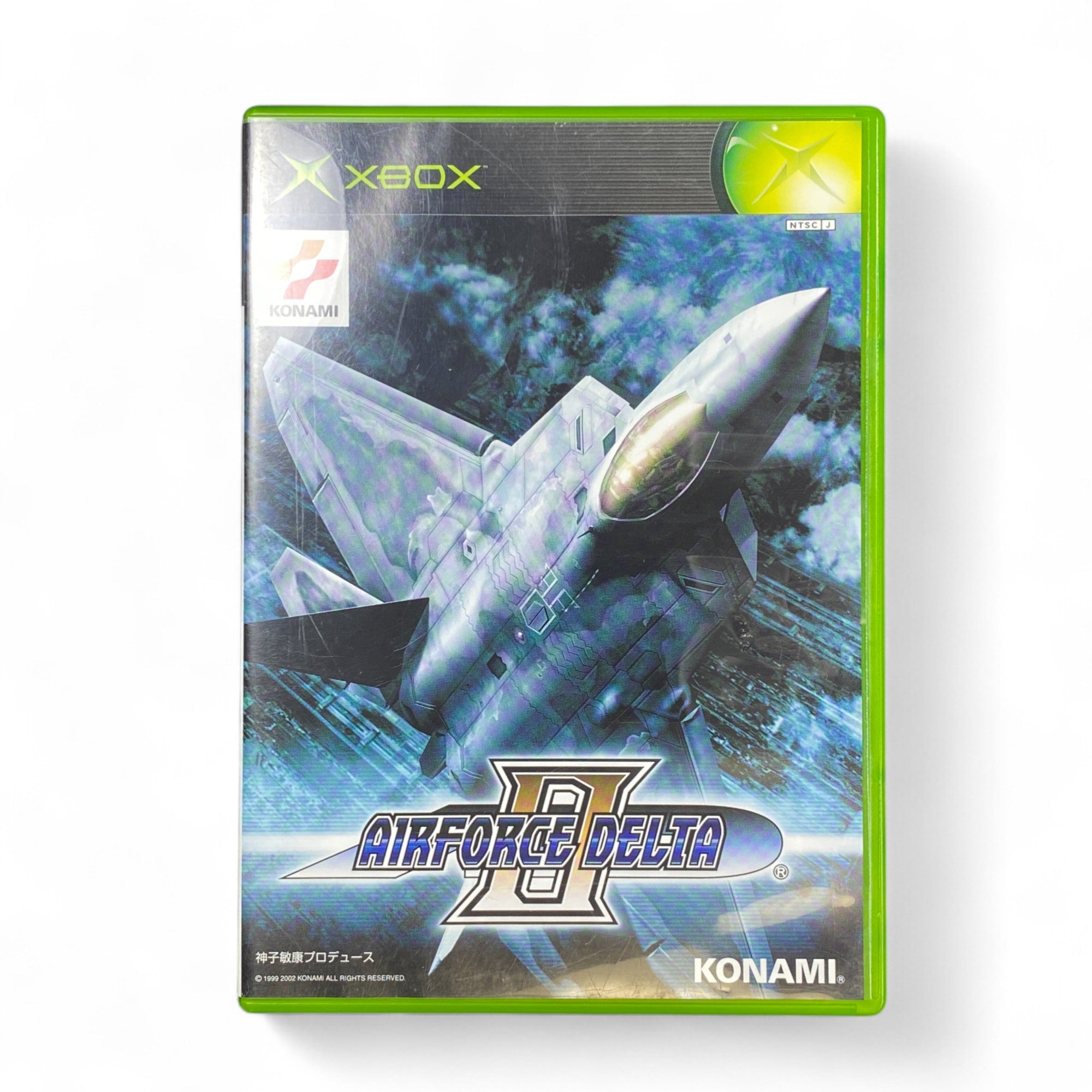 Airforce Delta II Xbox Game Japan Edition Cover – Konami Flight Sim