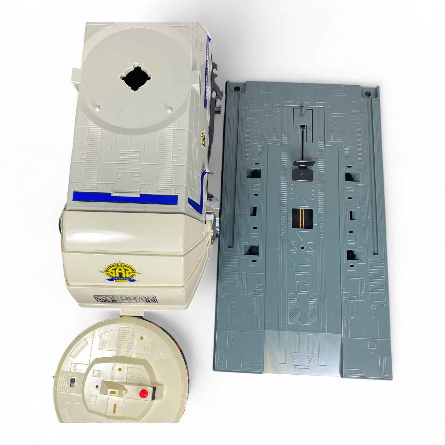 DX Solidhangar Solbrain Bandai Vintage Rescue Base Vehicle Toy