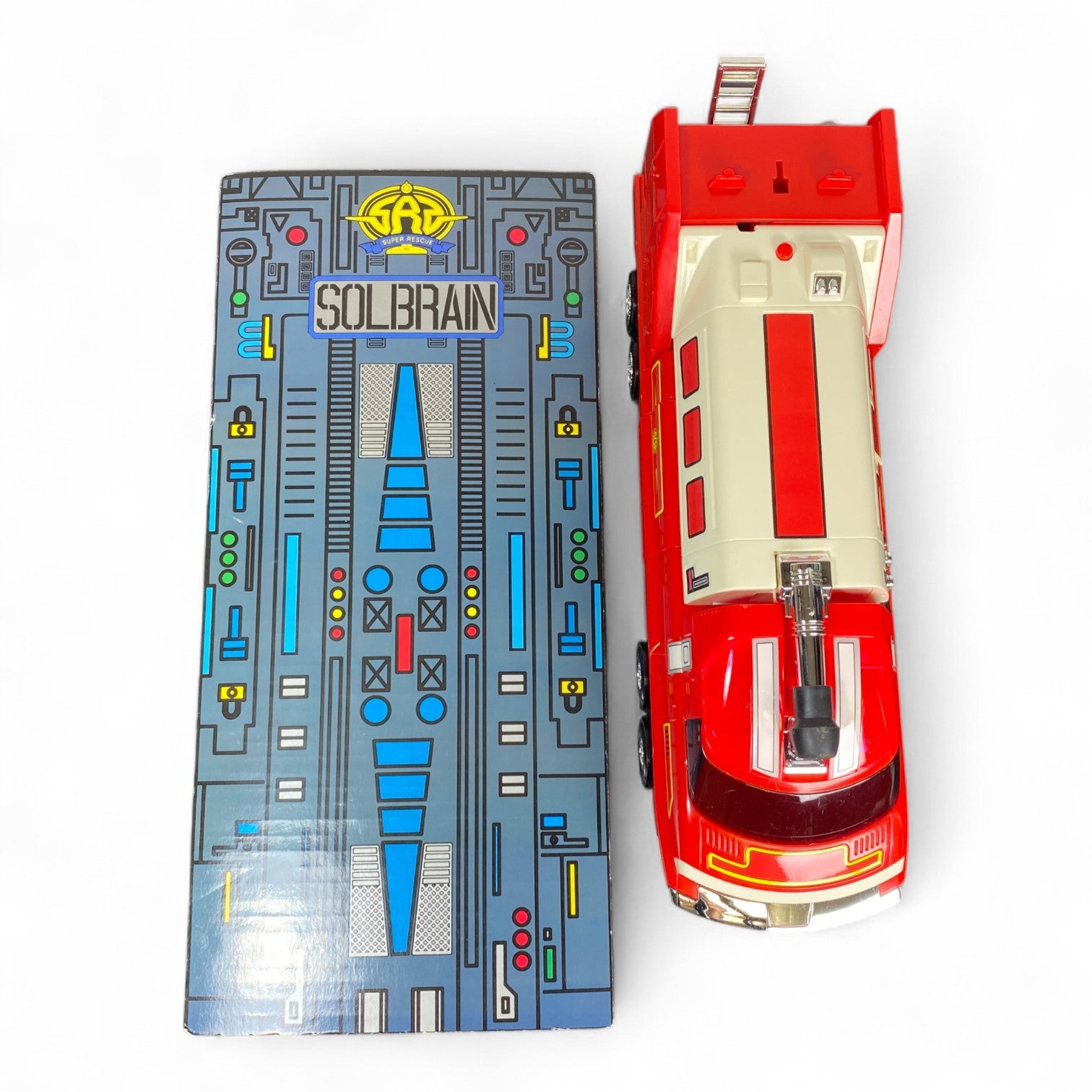 DX Solidhangar Solbrain Bandai Vintage Rescue Base Vehicle Toy