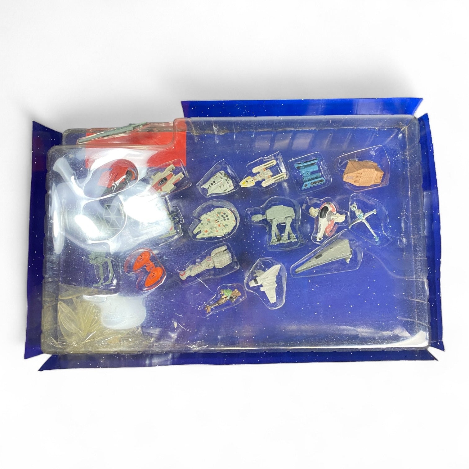 Star Wars Micro Machines Master Collector's Edition Galoob 19 Vehicle Set Opened