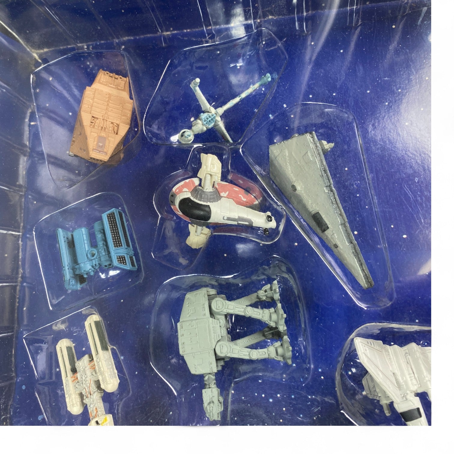 Star Wars Micro Machines Master Collector's Edition Galoob 19 Vehicle Set Opened