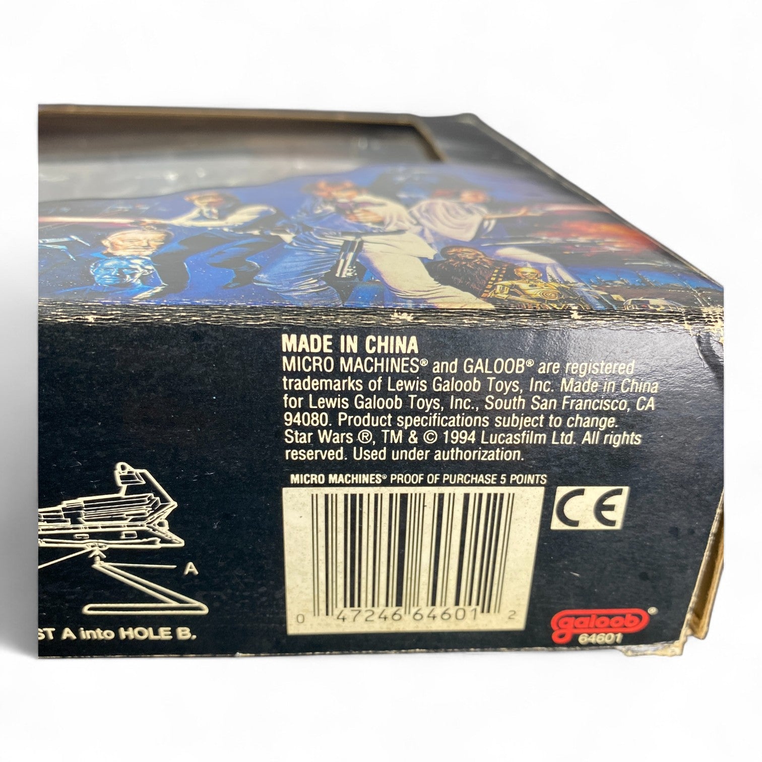 Star Wars Micro Machines Master Collector's Edition Galoob 19 Vehicle Set Opened