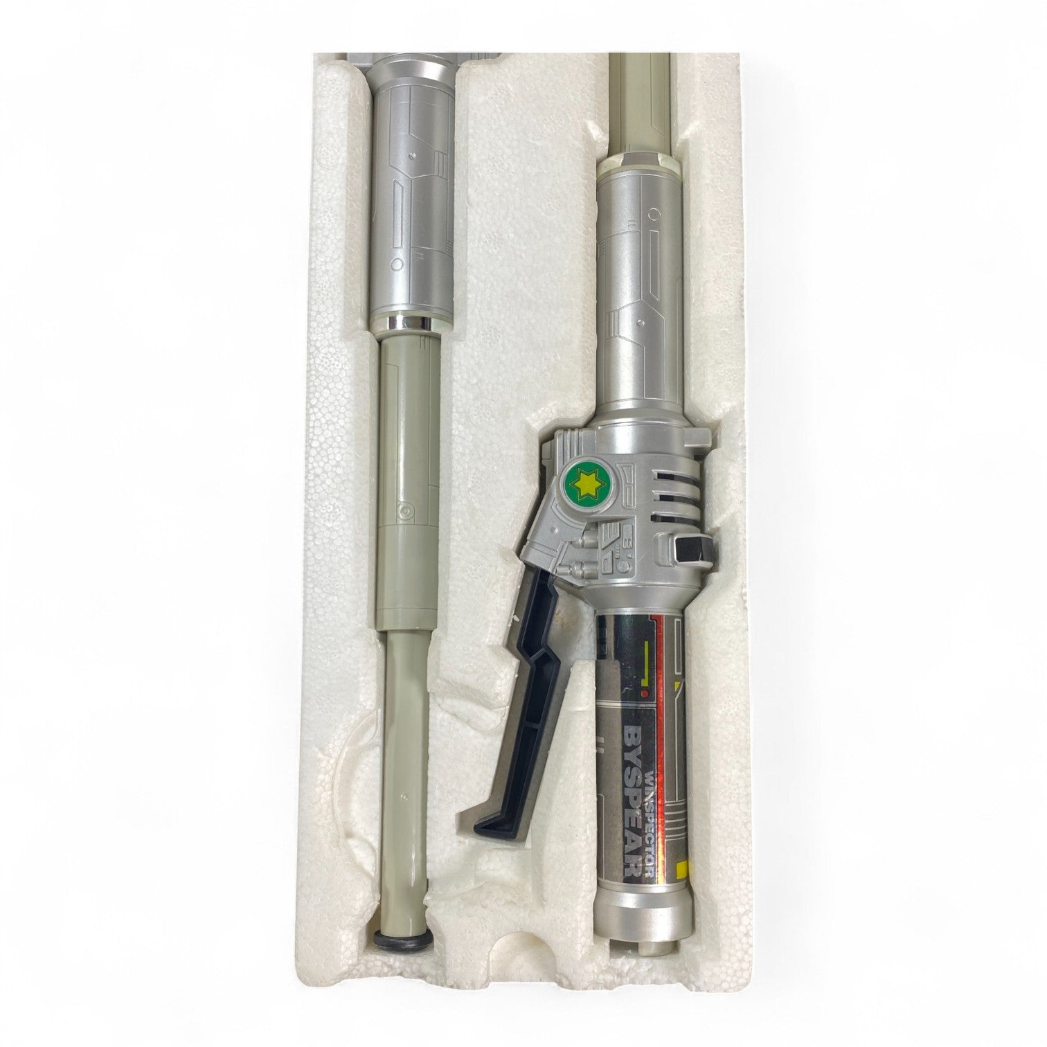 DX Bice Spear Winspector Bandai 1990 Twin Rod Weapon Set Opened Vintage Japanese Tokusatsu Toy