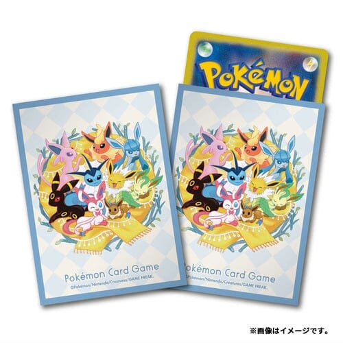 Pokmon Eeveelution Card Sleeves Japan Youkoso | Japanese Card Game & Figures Pokmon Eeveelution Card Sleeves Japan Youkoso | Japanese Card Game & Figures