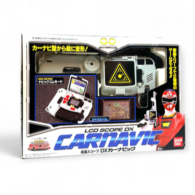 Vintage Kousoku Sentai Turboranger LCD Scope DX Carnavic Toy Bandai