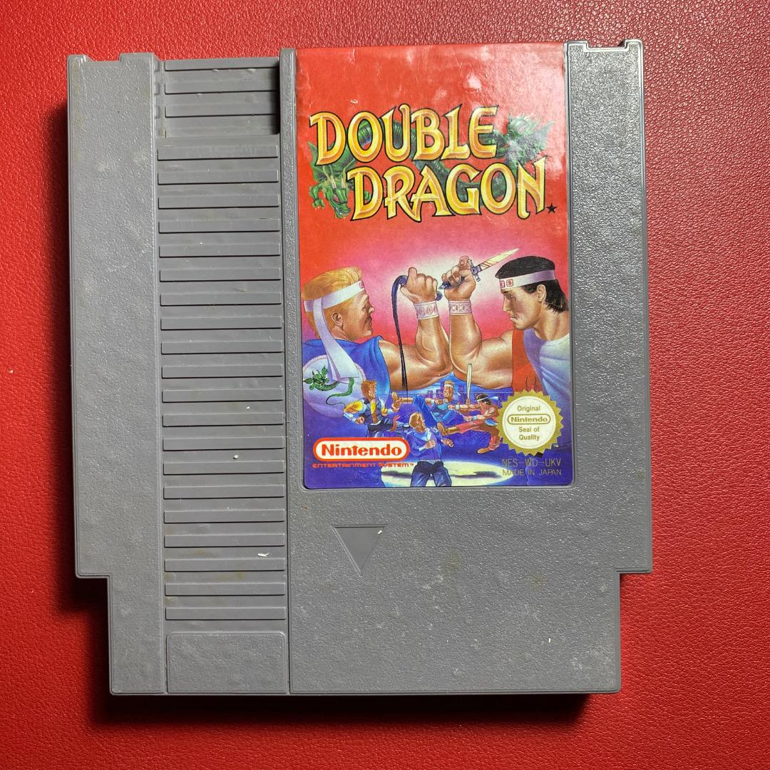 Double Dragon NES Famicom Overseas Version Retro Gaming Cartridge