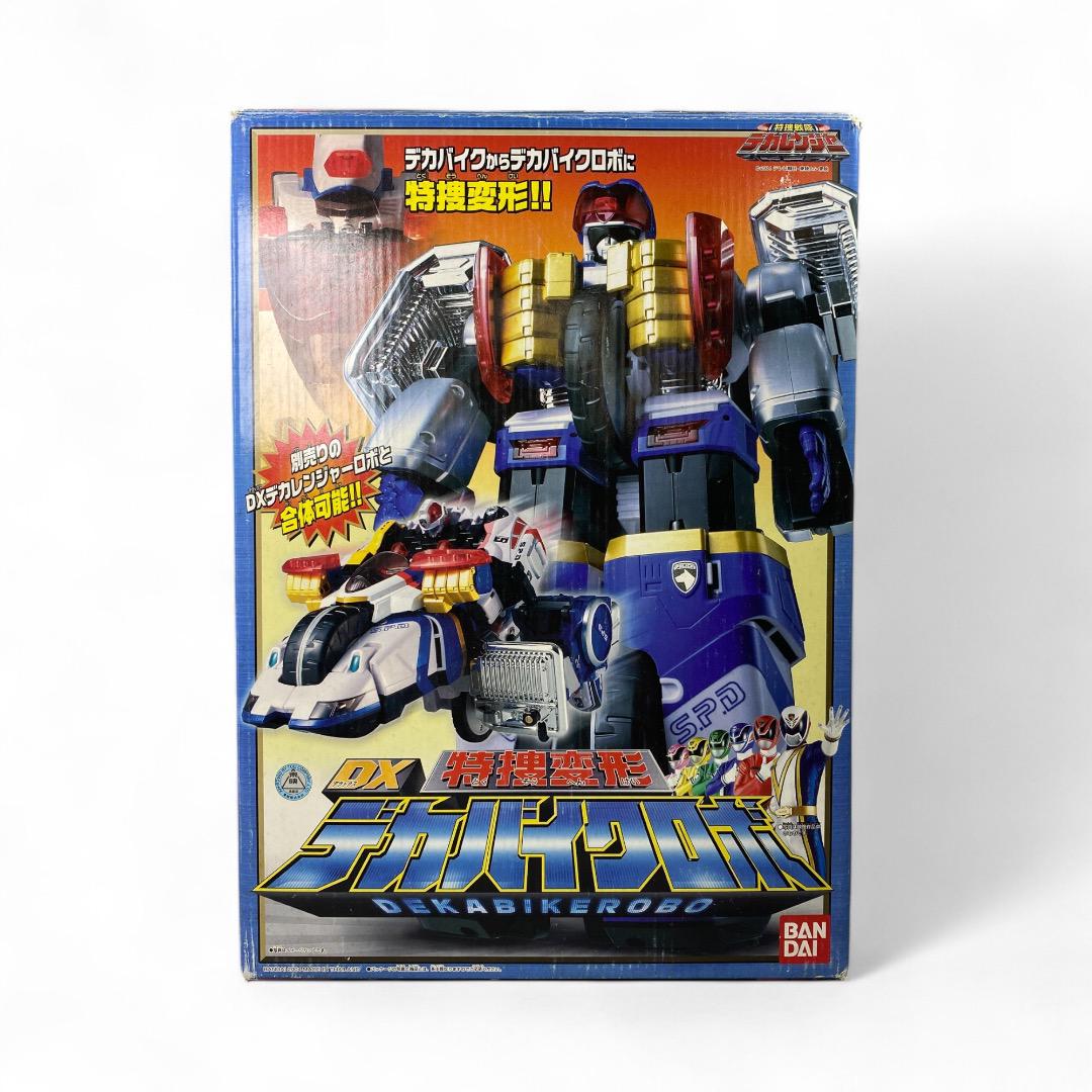 Bandai Tokusou Sentai Dekaranger DX Dekabike Robo: Vintage Transforming Robot Toy