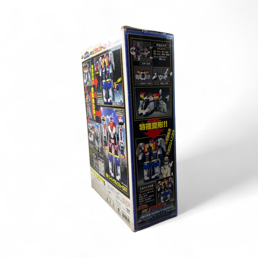 Bandai Tokusou Sentai Dekaranger DX Dekabike Robo: Vintage Transforming Robot Toy