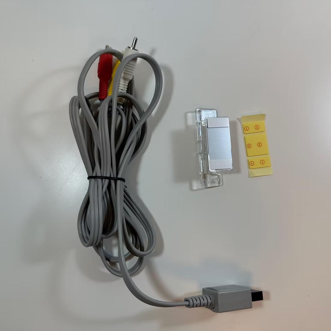 Nintendo Wii Console Set with Dragon Quest X USB Memory - Excellent Condition