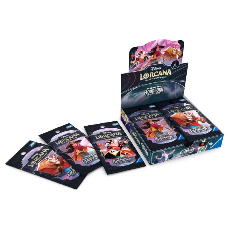 Floodborn Trading Card Display - Japanese Version Disney Lorcana